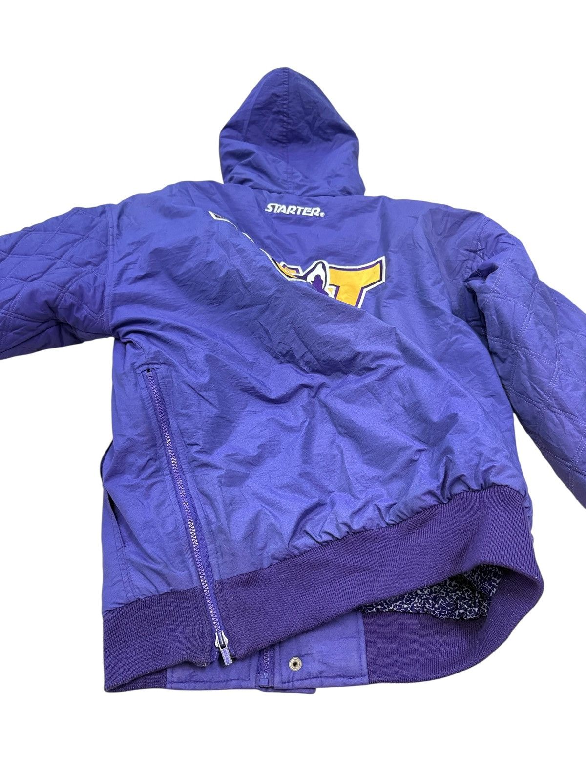 Kanto Starter RARE VINTAGE 90s STARTER HUSKIES PUFFER JACKET Size US XL / EU 56 / 4 - 5 Thumbnail