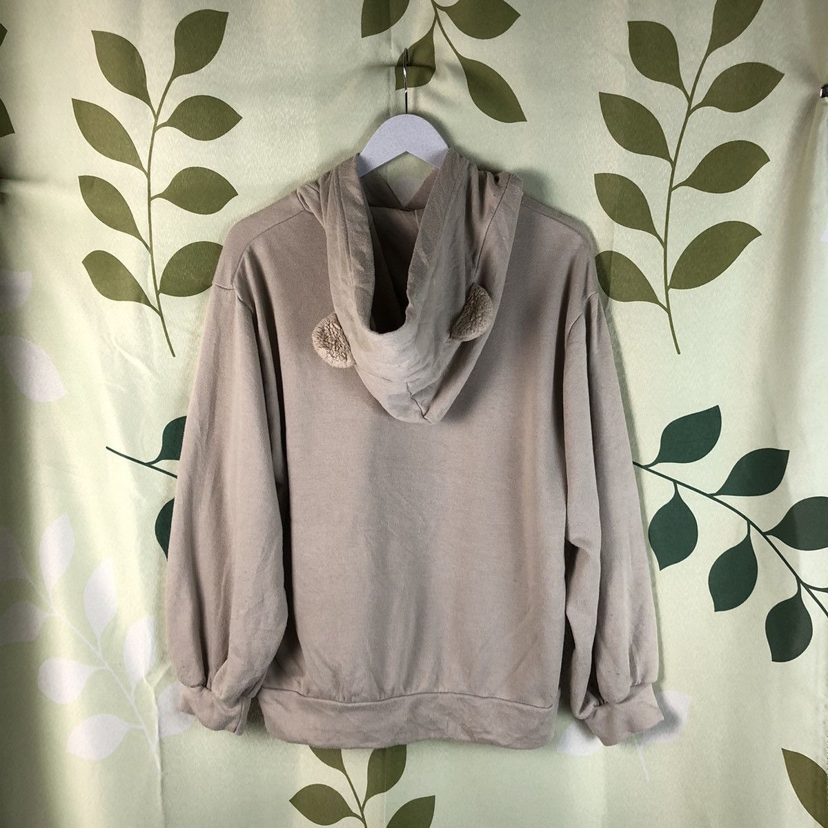 Japanese Brand × Vintage Teddy Bear Leah Matin Brown Hoodie with ears #7467 Size M / US 6-8 / IT 42-44 - 13 Thumbnail