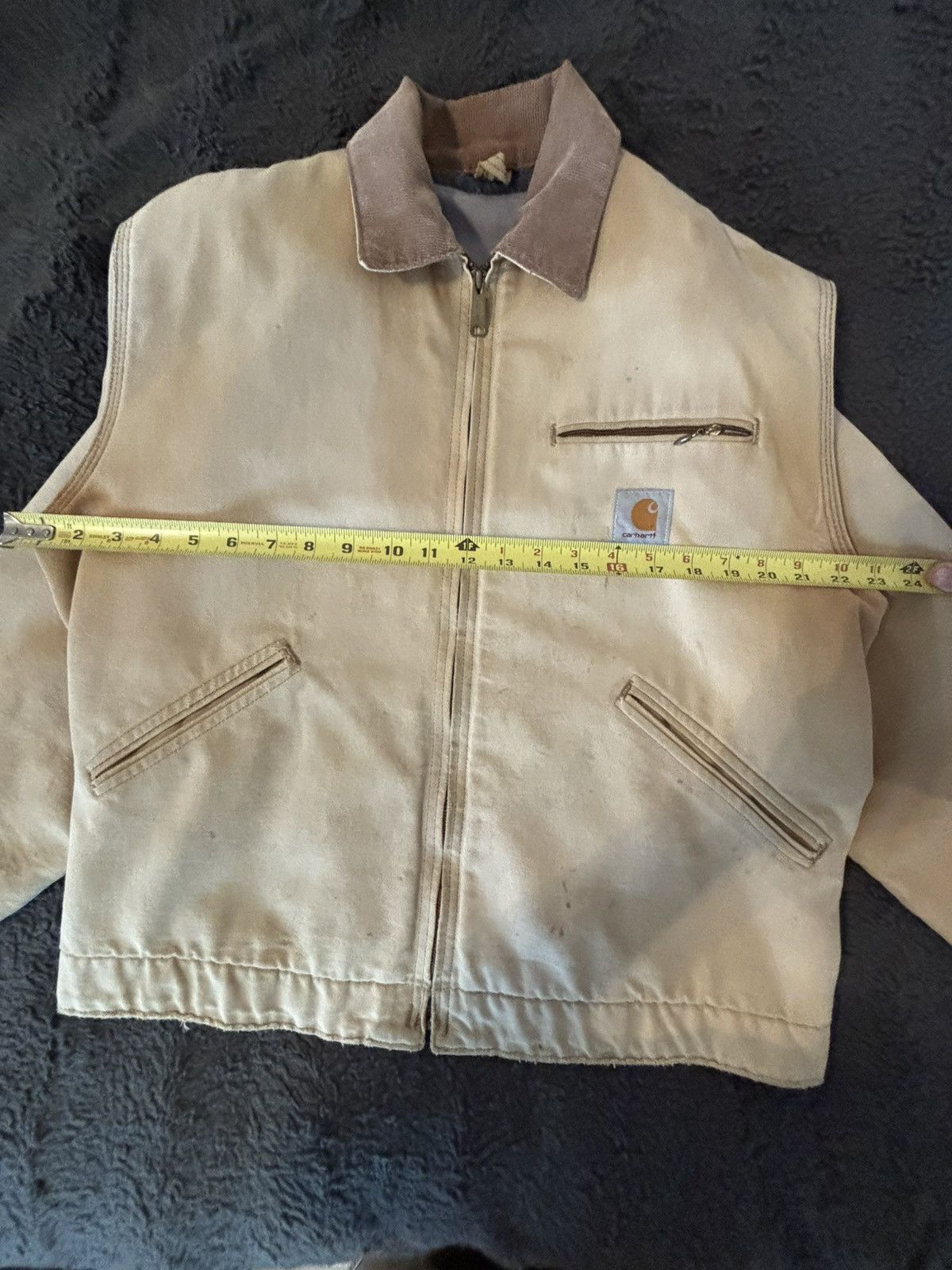 Carhartt Vintage 90s Carhartt 6BLJ Detroit Jacket - Desert Fade Size US M / EU 48-50 / 2 - 11 Thumbnail
