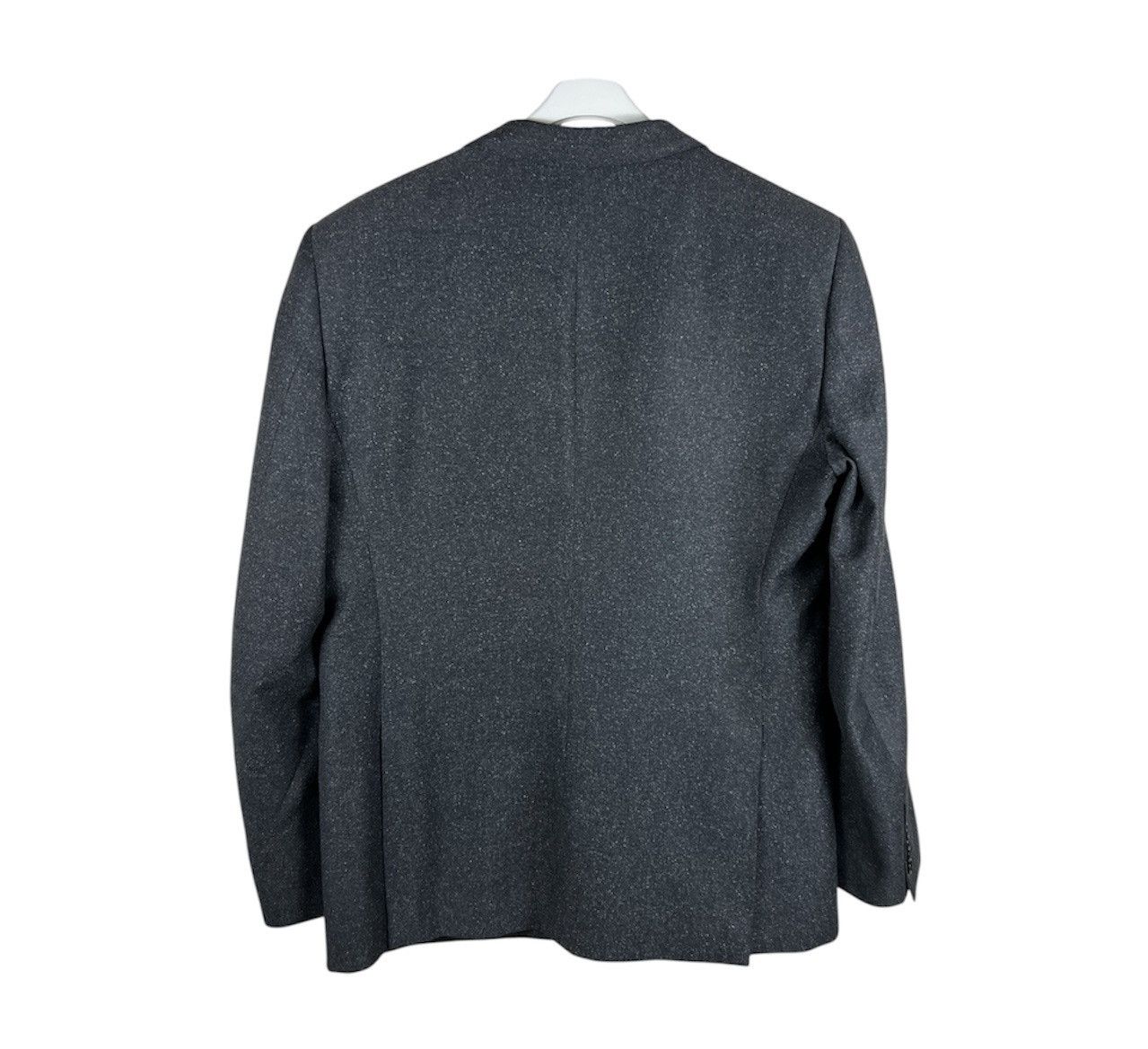 Burberry Burberry London wool silk gradient grey spray blazer jacket Size 54R - 2 Thumbnail