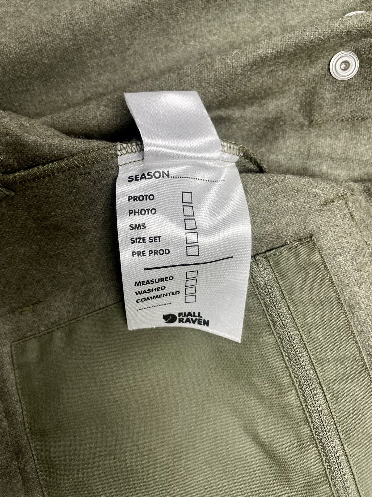 Fjallraven Fjällräven S Wool Button-Up Shirt Jacket – Olive Premium Size S / US 4 / IT 40 - 6 Thumbnail