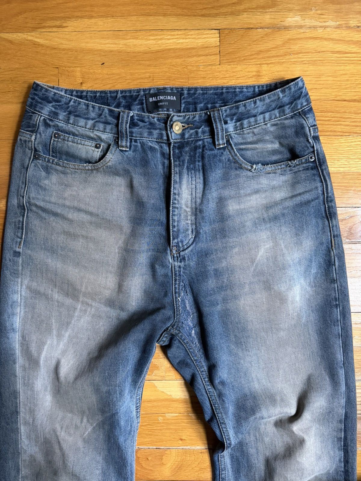 Balenciaga Balenciaga Unifit Bootcut Denim Size US 33 - 2 Thumbnail