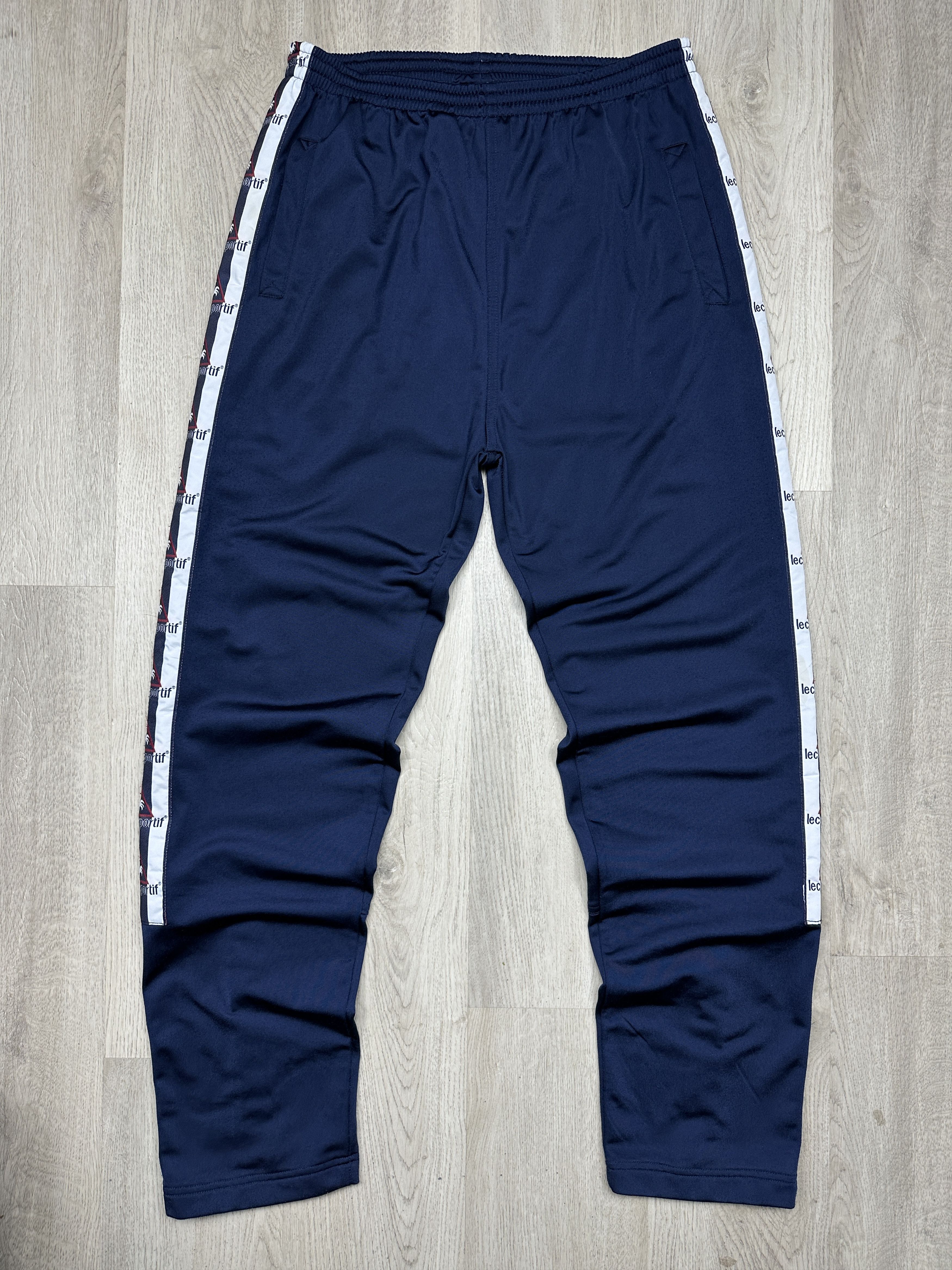 Le Coq Sportif Le Coq Sportif Vintage Mens Track Pants Size US 36 / EU 52 - 1 Thumbnail