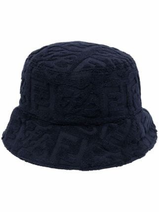 image of Fendi O1Loc1C0124 Hats In Navy Blue, Men's