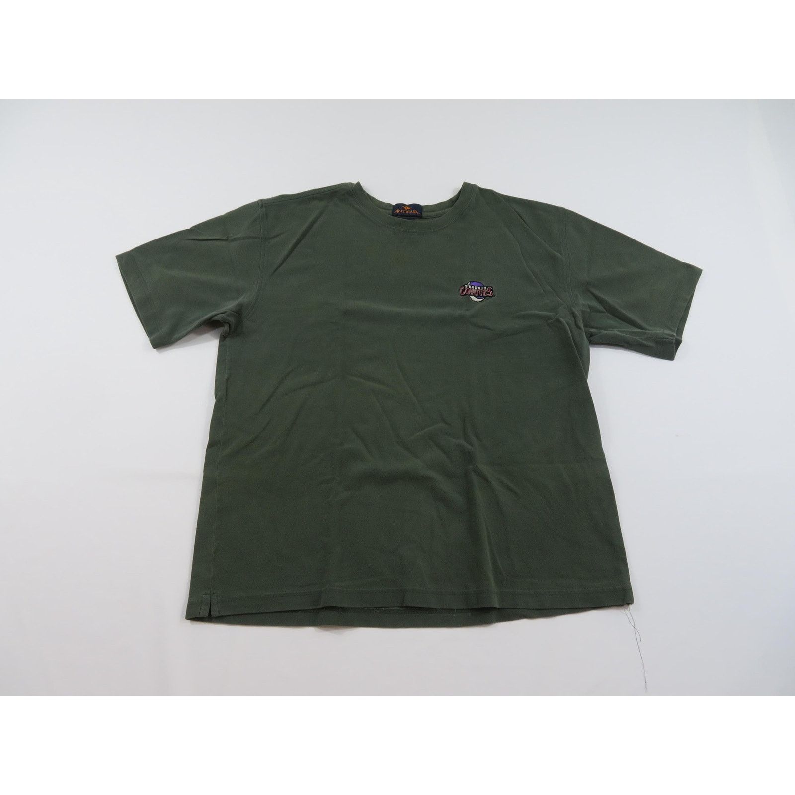 Antigua Phoenix Coyotes T-Shirt Embroidered Logo, Green Sz L 1990s Size US L / EU 52-54 / 3 - 1 Thumbnail