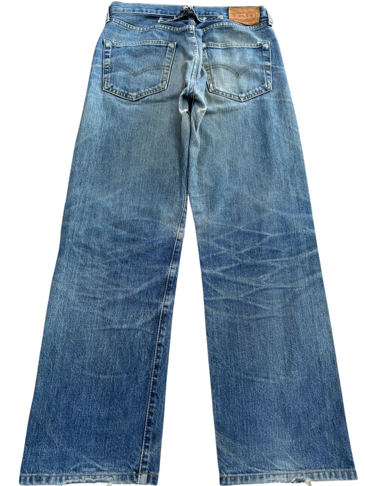 Levi's Vintage Clothing Vintage Levis LVC Big E 701xx Buckle Back Size US 30 / EU 46 - 2 Thumbnail