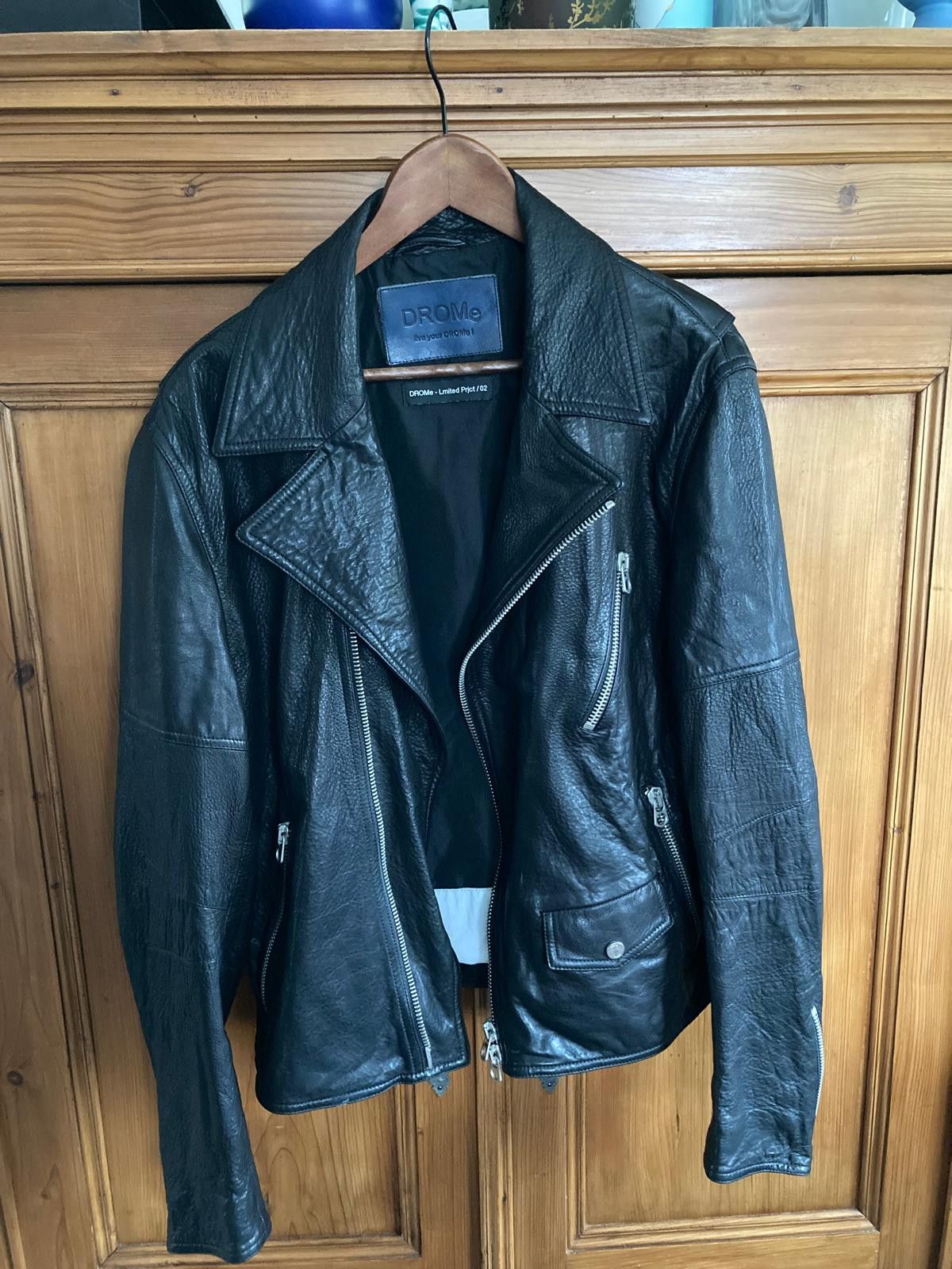 Drome DROME Leather Jacket Limited Edition L M Size US L / EU 52-54 / 3 - 7 Thumbnail