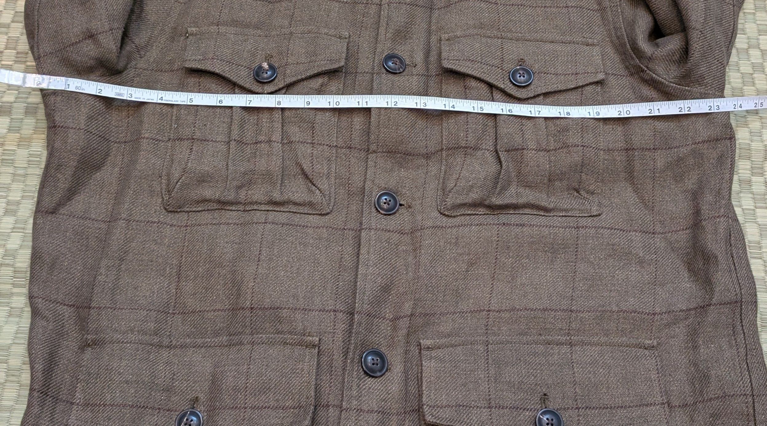 Todd Snyder Todd Snyder Linen Windowpane Safari Jacket Size US M / EU 48-50 / 2 - 4 Thumbnail
