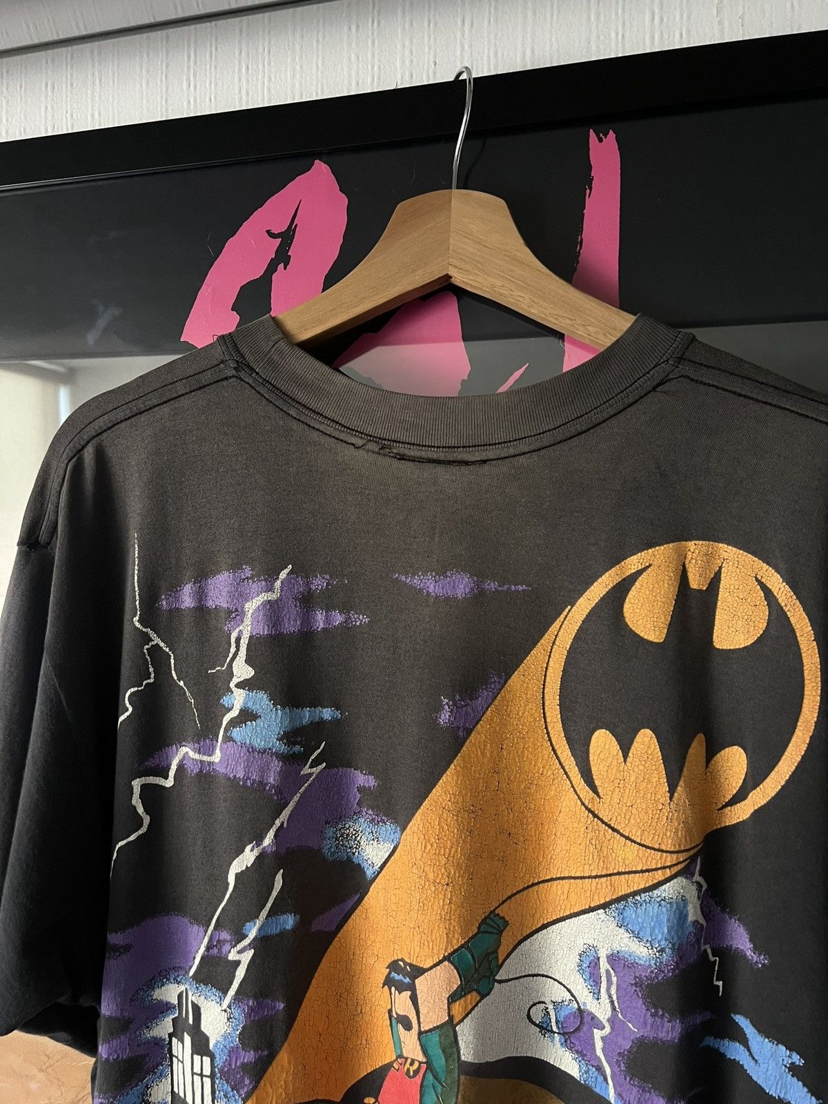 Vintage Vintage 90s Batman The Animated Series European shirt Size US L / EU 52-54 / 3 - 10 Thumbnail