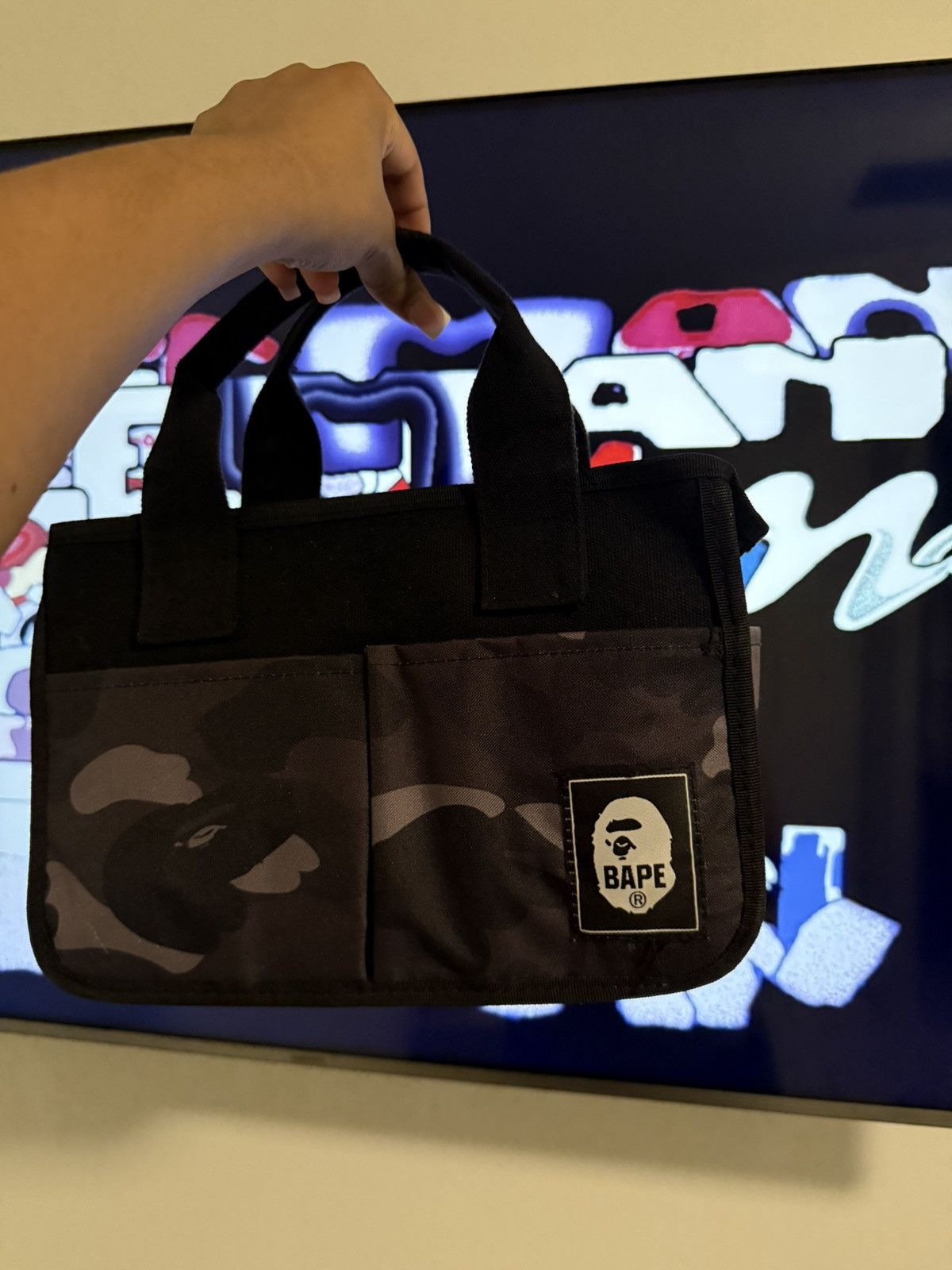 Bape SOLD—Bape lunchbox bag with pouch Size ONE SIZE - 1 Thumbnail