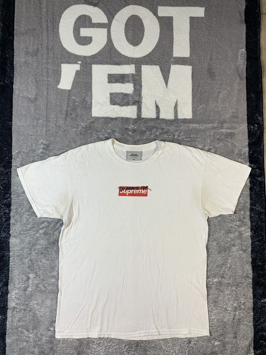 Too broke sale for supreme shirt