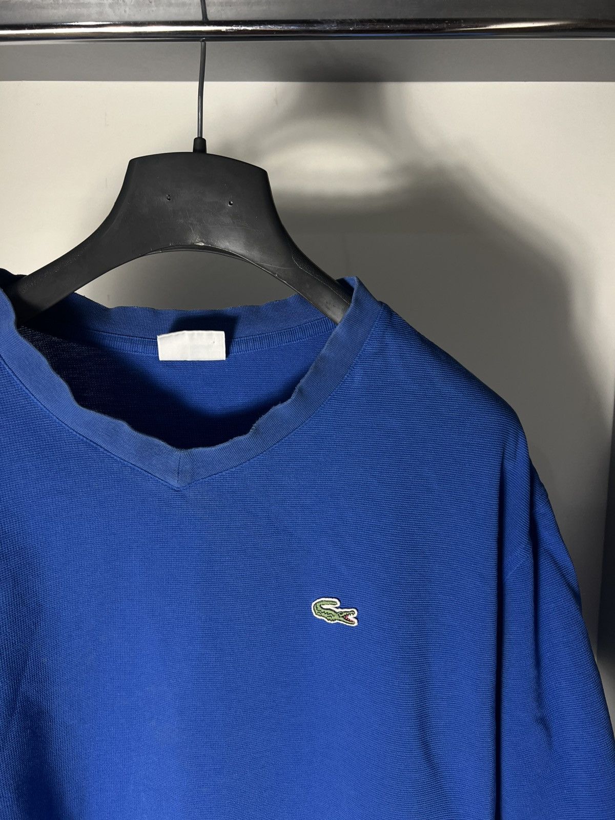 Lacoste × Vintage VERY RARE LACOSTE CHEMISE CLASSIC T-SHIRT RETRO TENNIS 90s Size US XXL / EU 58 / 5 - 3 Thumbnail