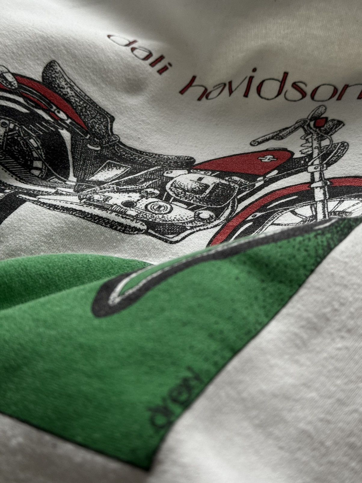 Vintage 1990s Vintage Simon Drew 'Dali Havidson' Art Sweatshirt Size US L / EU 52-54 / 3 - 4 Thumbnail