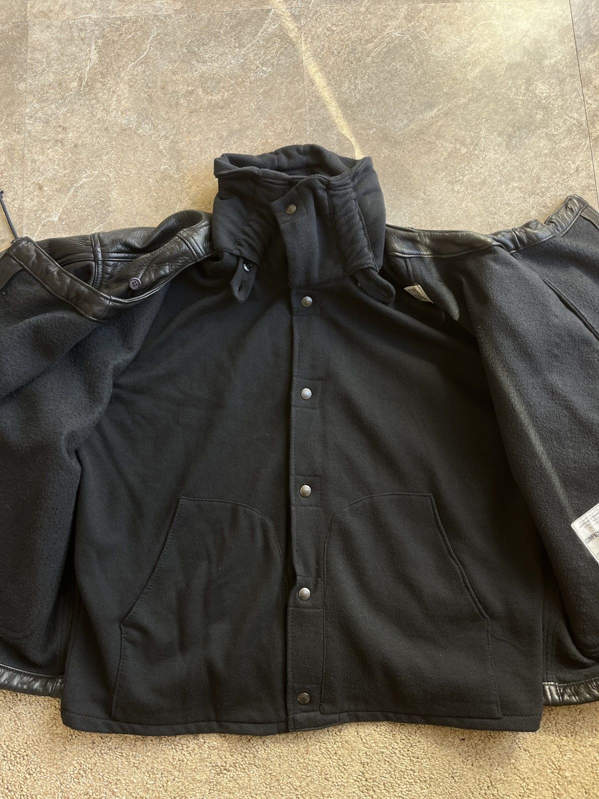 Marithe + Francois Girbaud Vintage Rare Marithe Francois Girbaud Leather Jacket Size US S / EU 44-46 / 1 - 6 Thumbnail