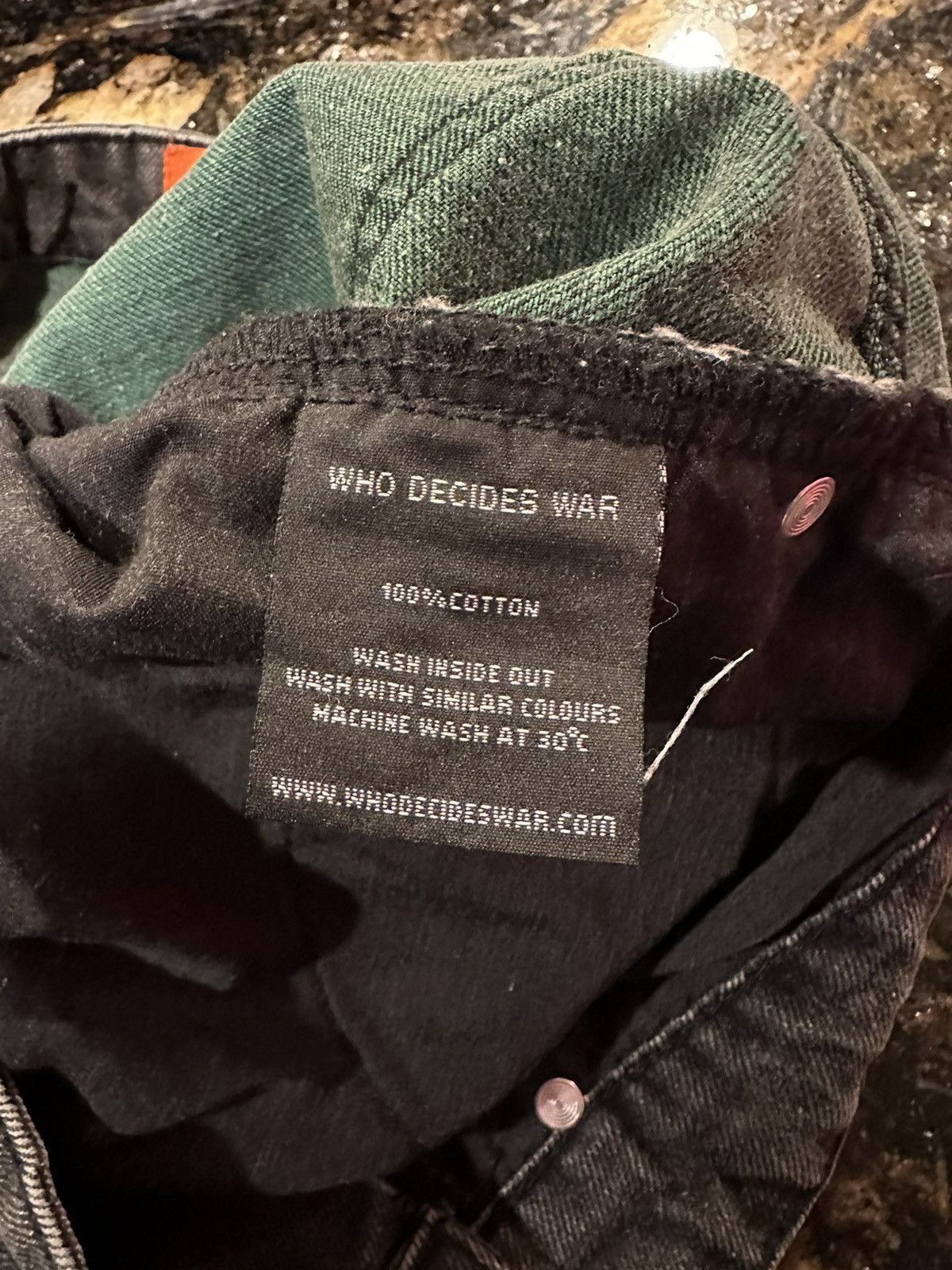 Who Decides War Who Decides War WDW Catherdral Patch Fusion Flare Denim Size US 30 / EU 46 - 12 Thumbnail