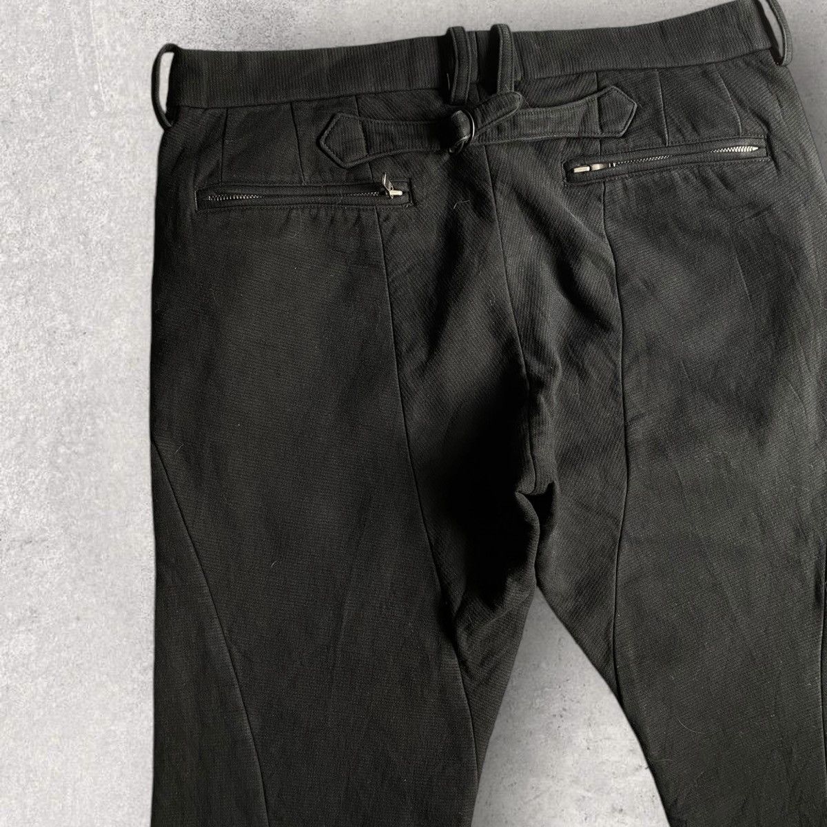 The Viridi-anne Back Twisted Seam Leg Wool/Cashmere Blend Pants Size US 34 / EU 50 - 3 Thumbnail
