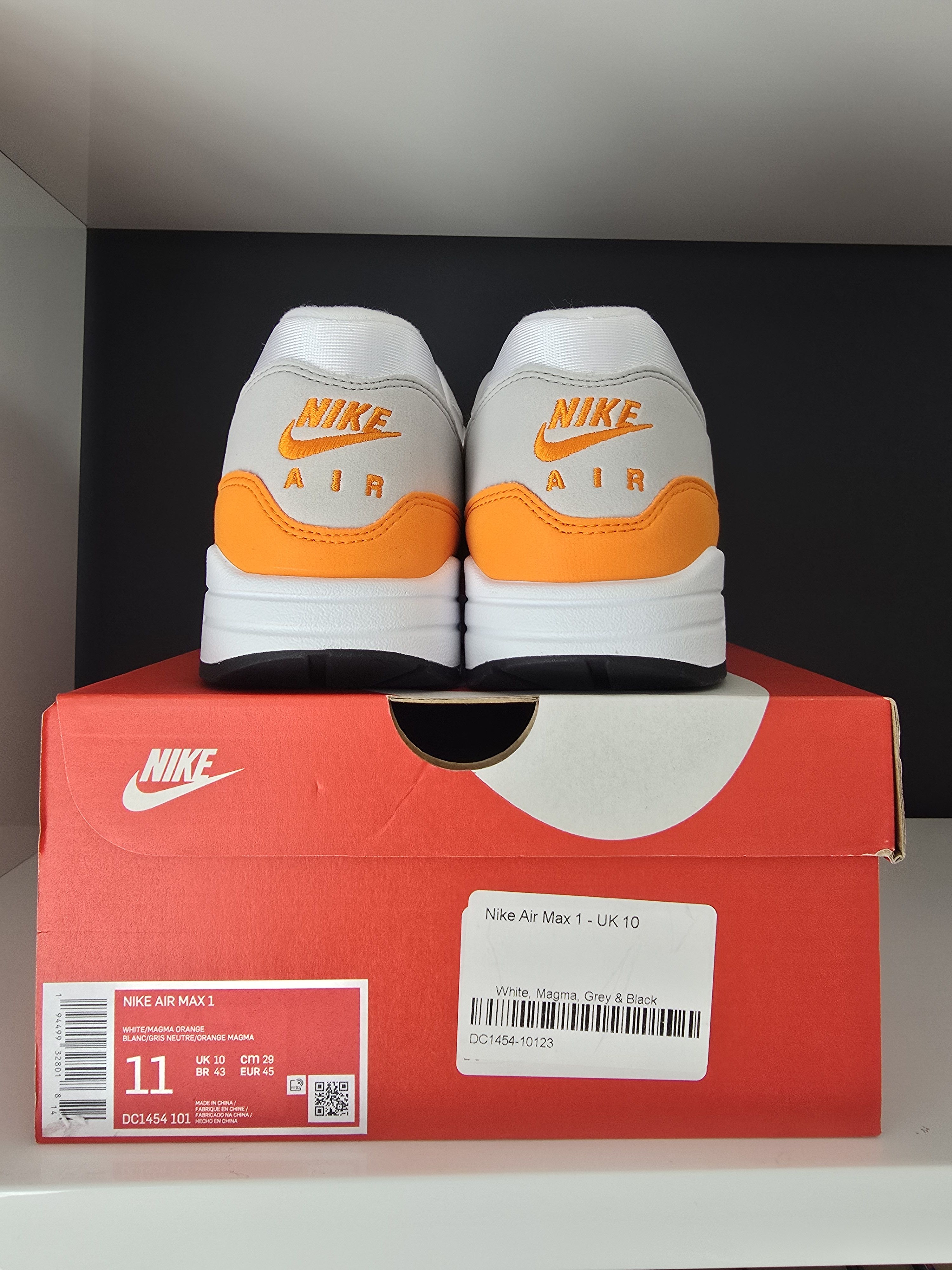 Nike Nike Air Max 1 "Anniversary Magma" [2020] Size US 11 / EU 44 - 3 Thumbnail