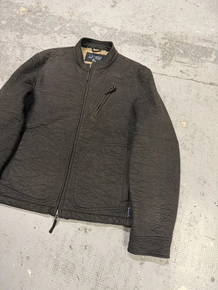 Armani 2000s Armani Brown Faux Fur Zip-up Jacket Size US M / EU 48-50 / 2 - 12 Thumbnail