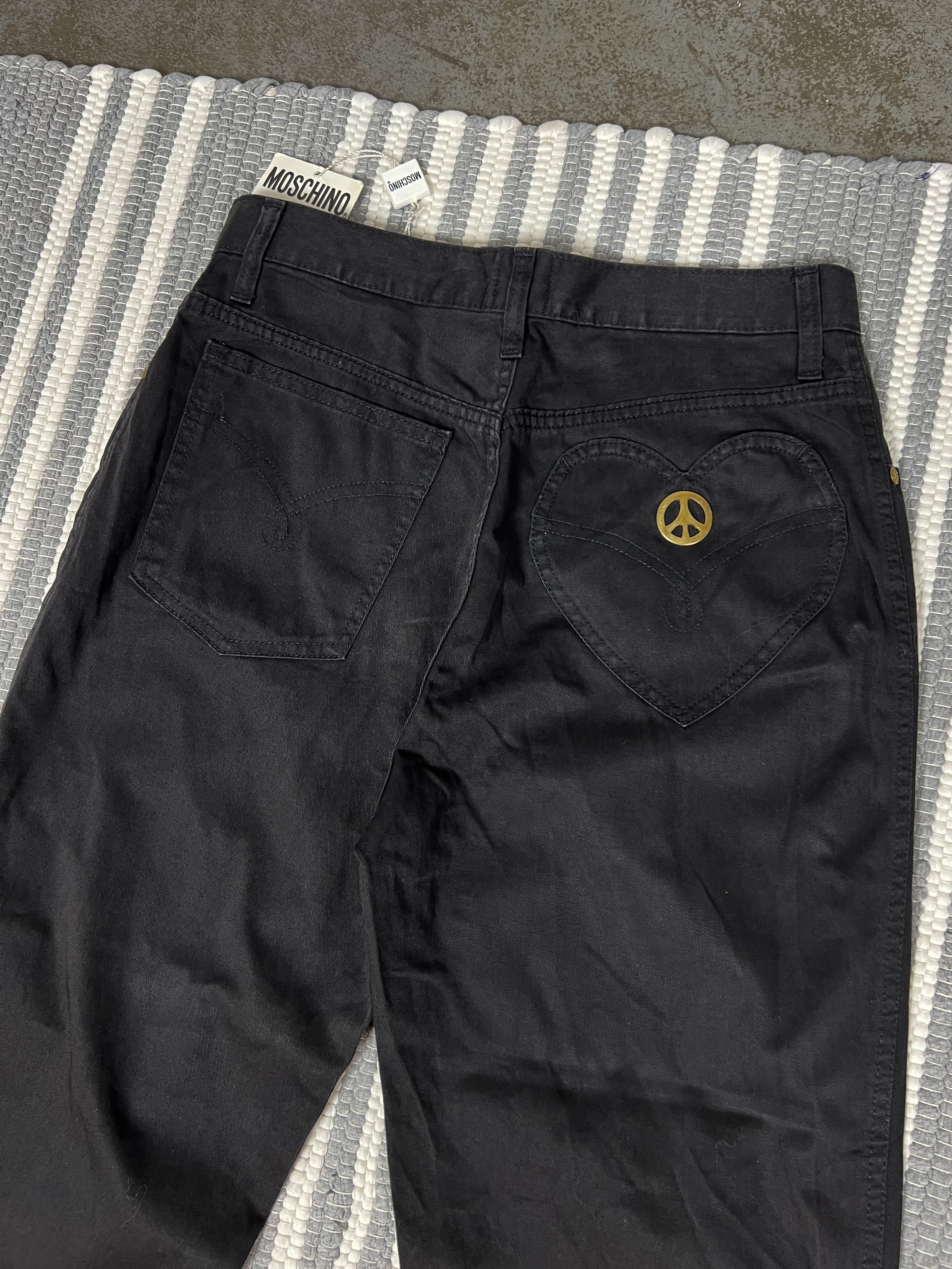 Moschino Vintage Y2K Moschino Denim Pants Jeans Size 28" / US 6 / IT 42 - 5 Thumbnail