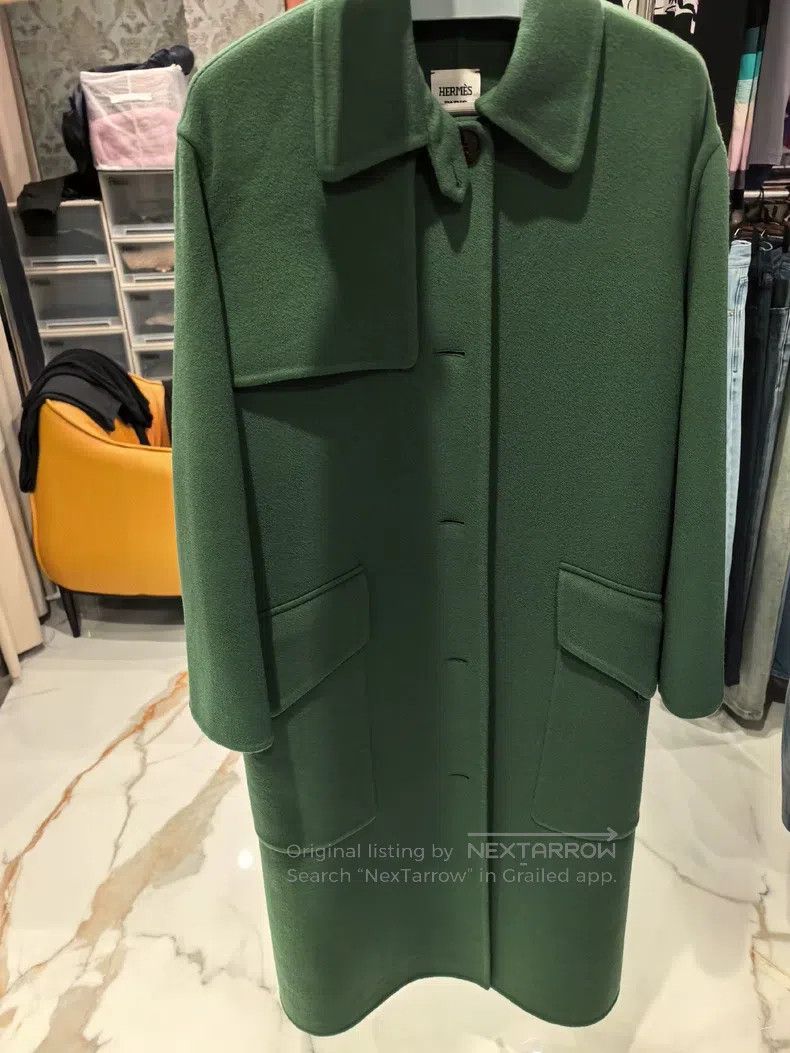 Hermes Hermes Cashmere coat Size XS / US 0-2 / IT 36-38 - 1 Thumbnail