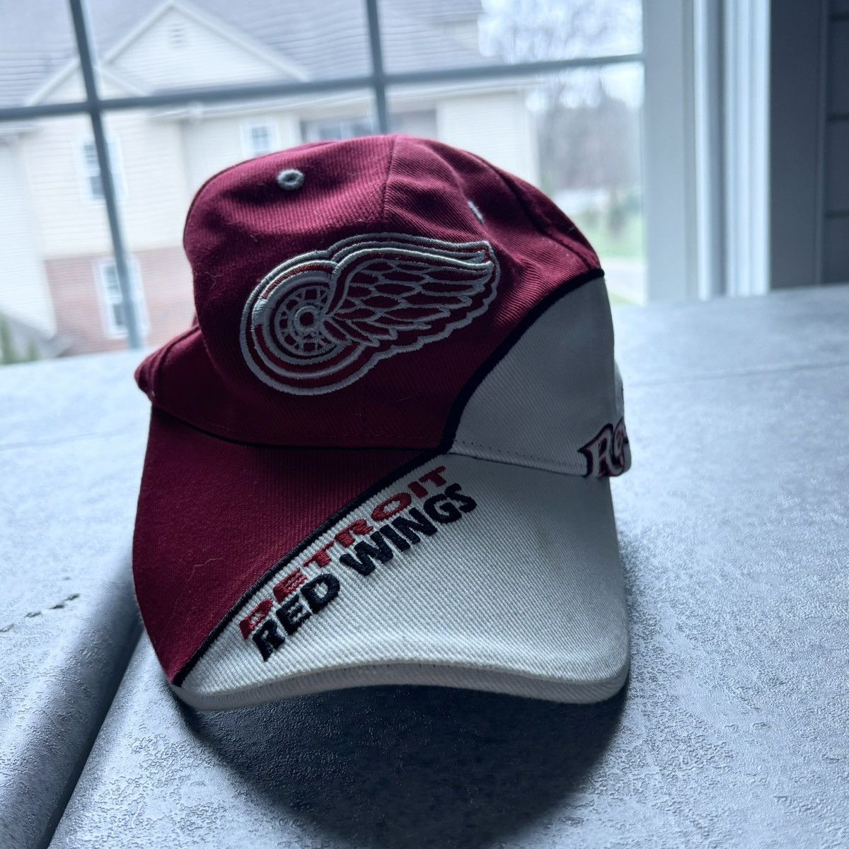 NHL Vintage detroit red wings velcro strapback hat Size ONE SIZE - 1 Thumbnail