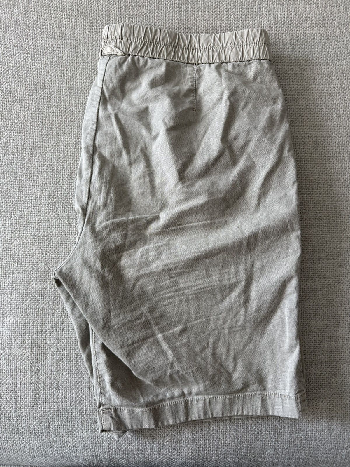 James Perse James Perse Standard Drawstring Short — Stone/Khaki Size US 32 / EU 48 - 2 Thumbnail