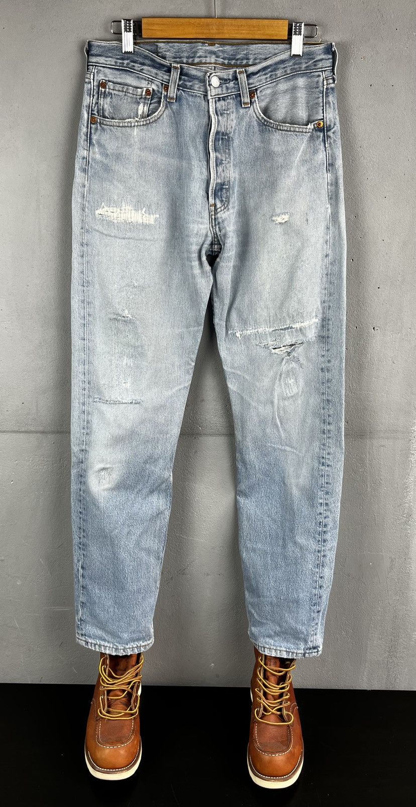 Levi's Levis 501 denim pants size 31-32 Size US 31 - 1 Thumbnail
