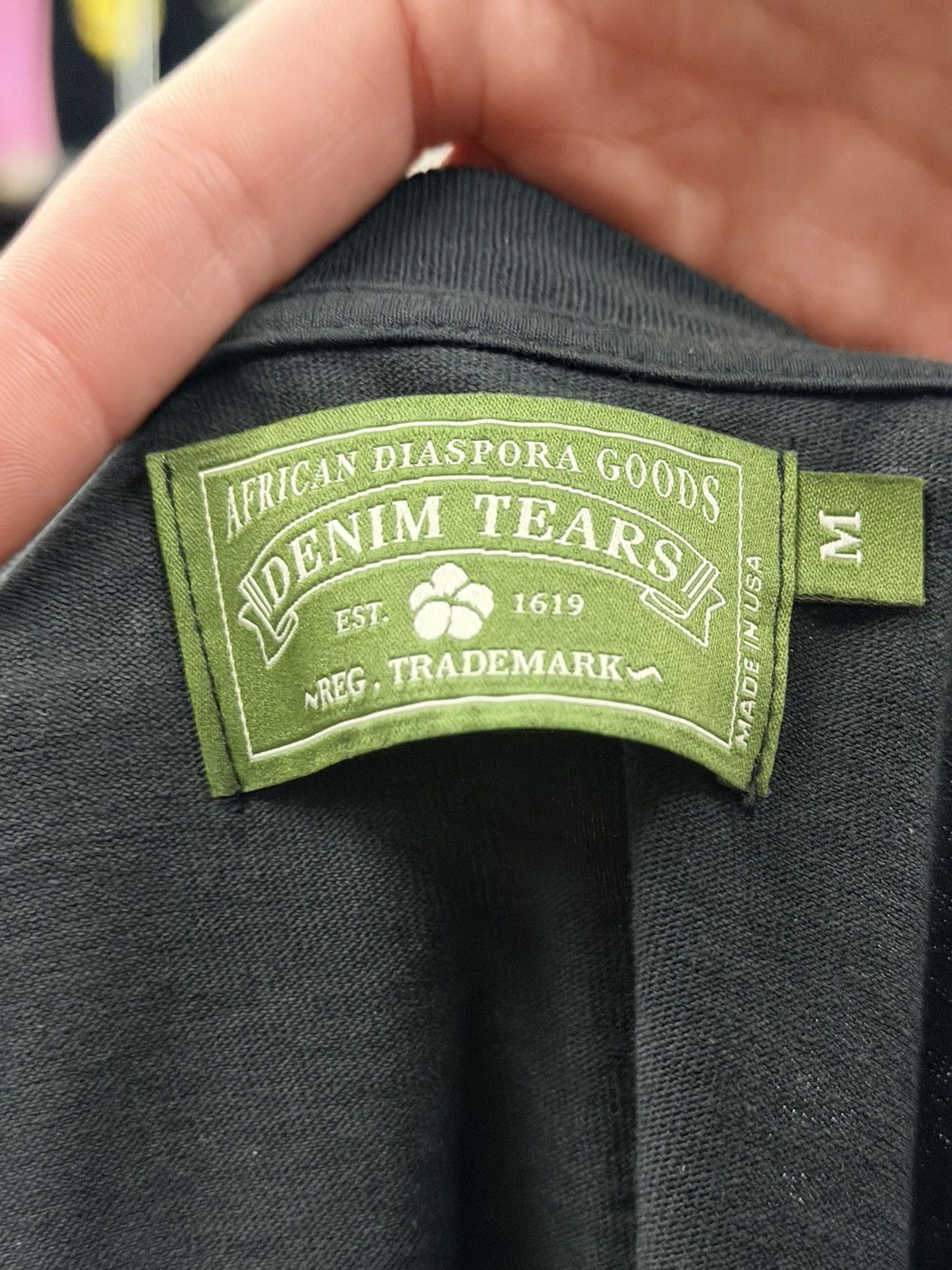 DENIM TEARS Denim Tears Logo Shirt Size US M / EU 48-50 / 2 - 3 Thumbnail
