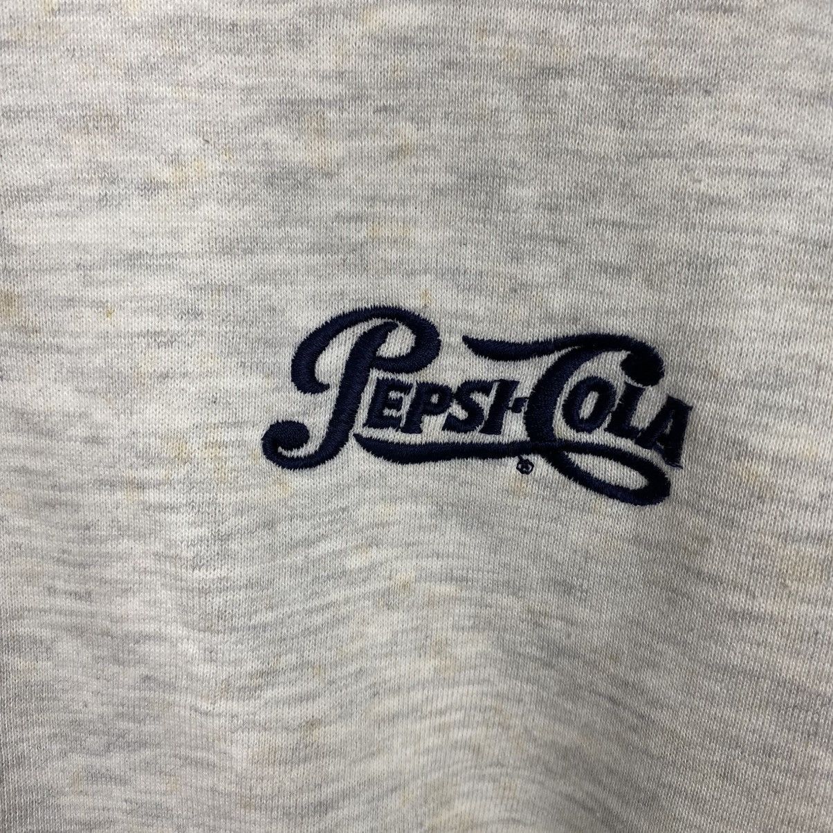 Vintage 📌Vintage Sweatshirt PepsiCola Big Logo Crewneck Size US M / EU 48-50 / 2 - 13 Thumbnail