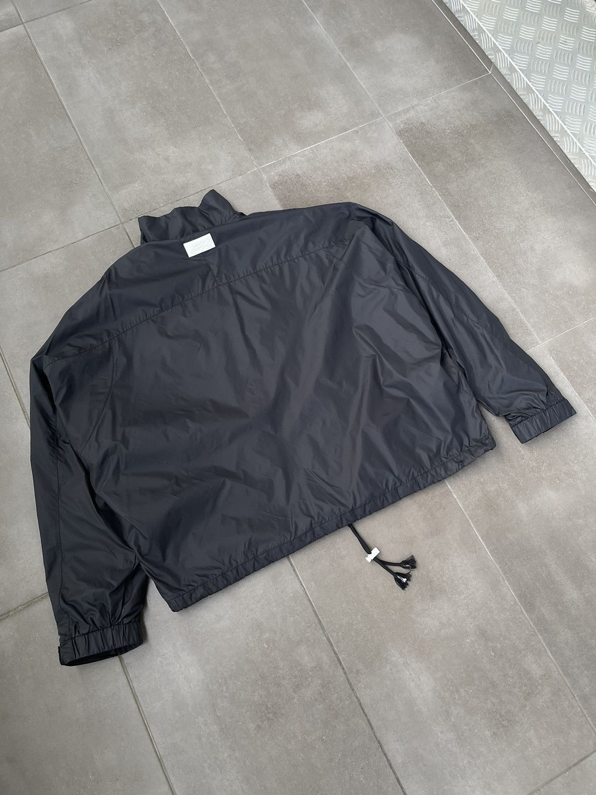 Fear of God × Nike FW18 Nike X Fear Of God Half Zipper Coach Track Black Jacket Size US L / EU 52-54 / 3 - 15 Thumbnail