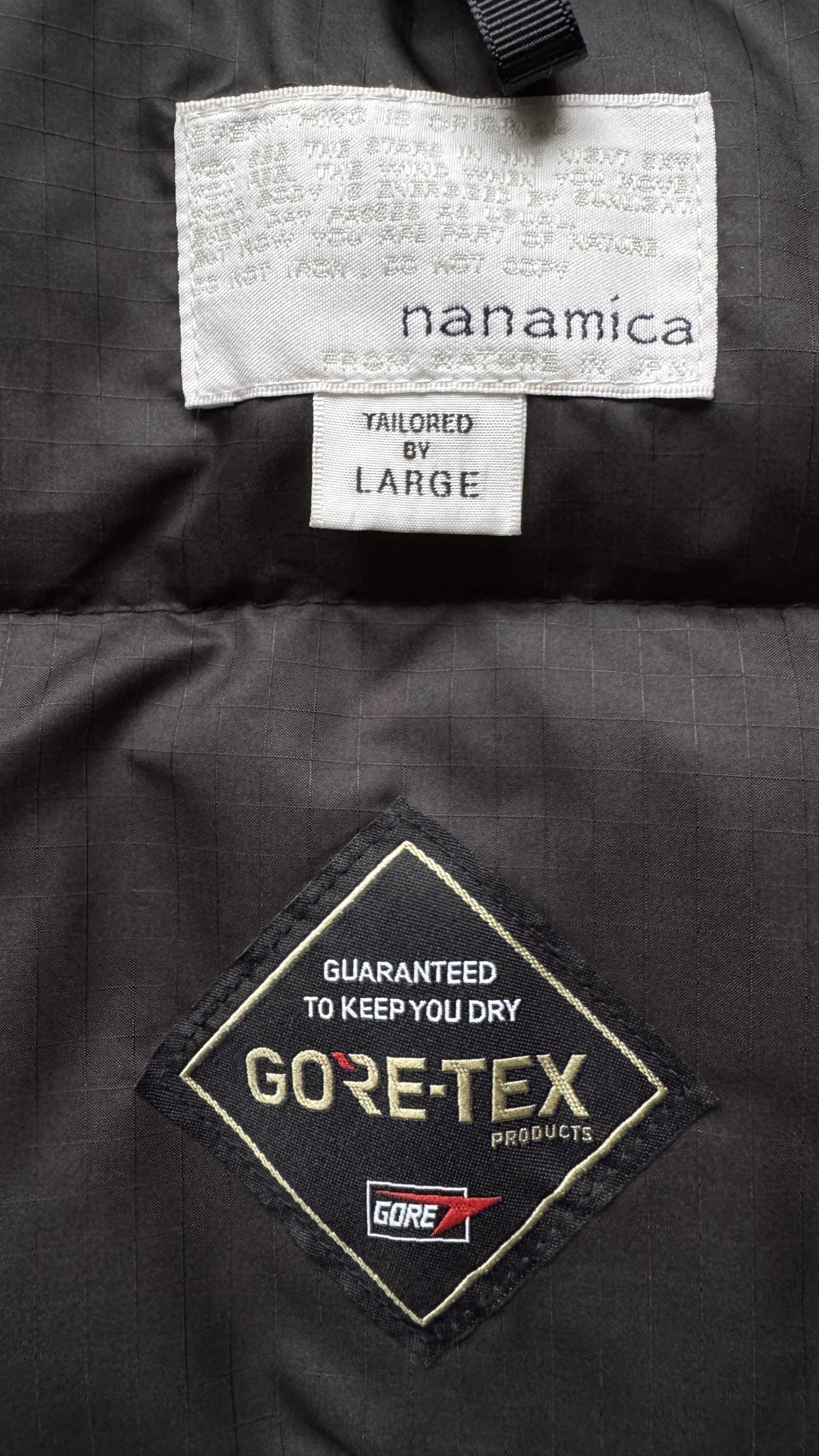 Nanamica aa . L . new . GORE-TEX . KODENSHI . SHORT DOWN COAT Size US L / EU 52-54 / 3 - 5 Thumbnail