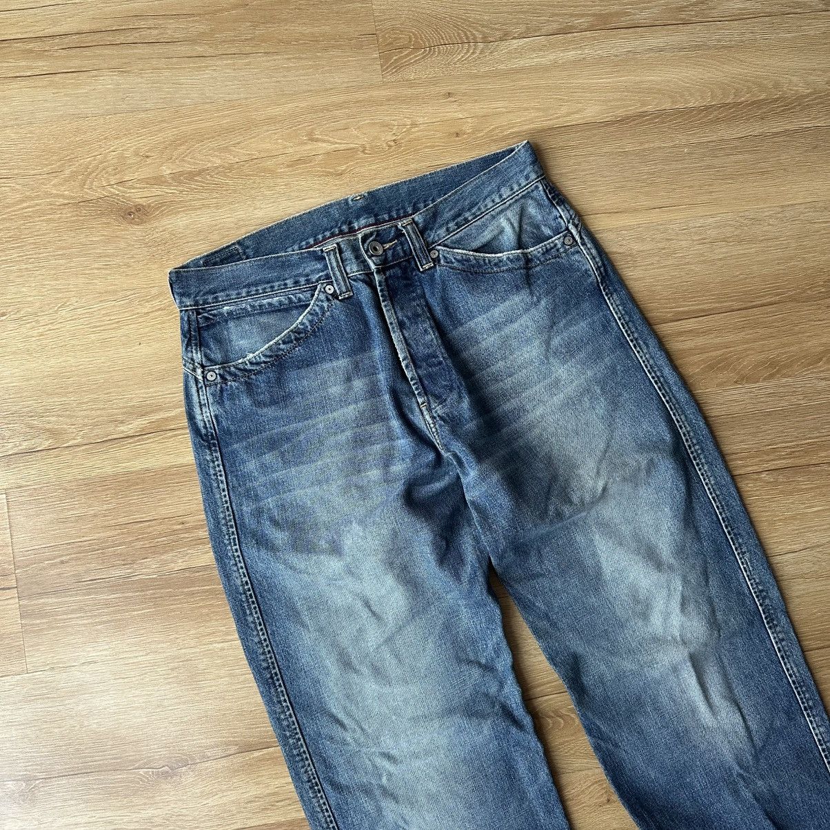 Big Star Big Star BowBack distressed denim pants ifsixwasnine y2k Size US 32 / EU 48 - 5 Thumbnail