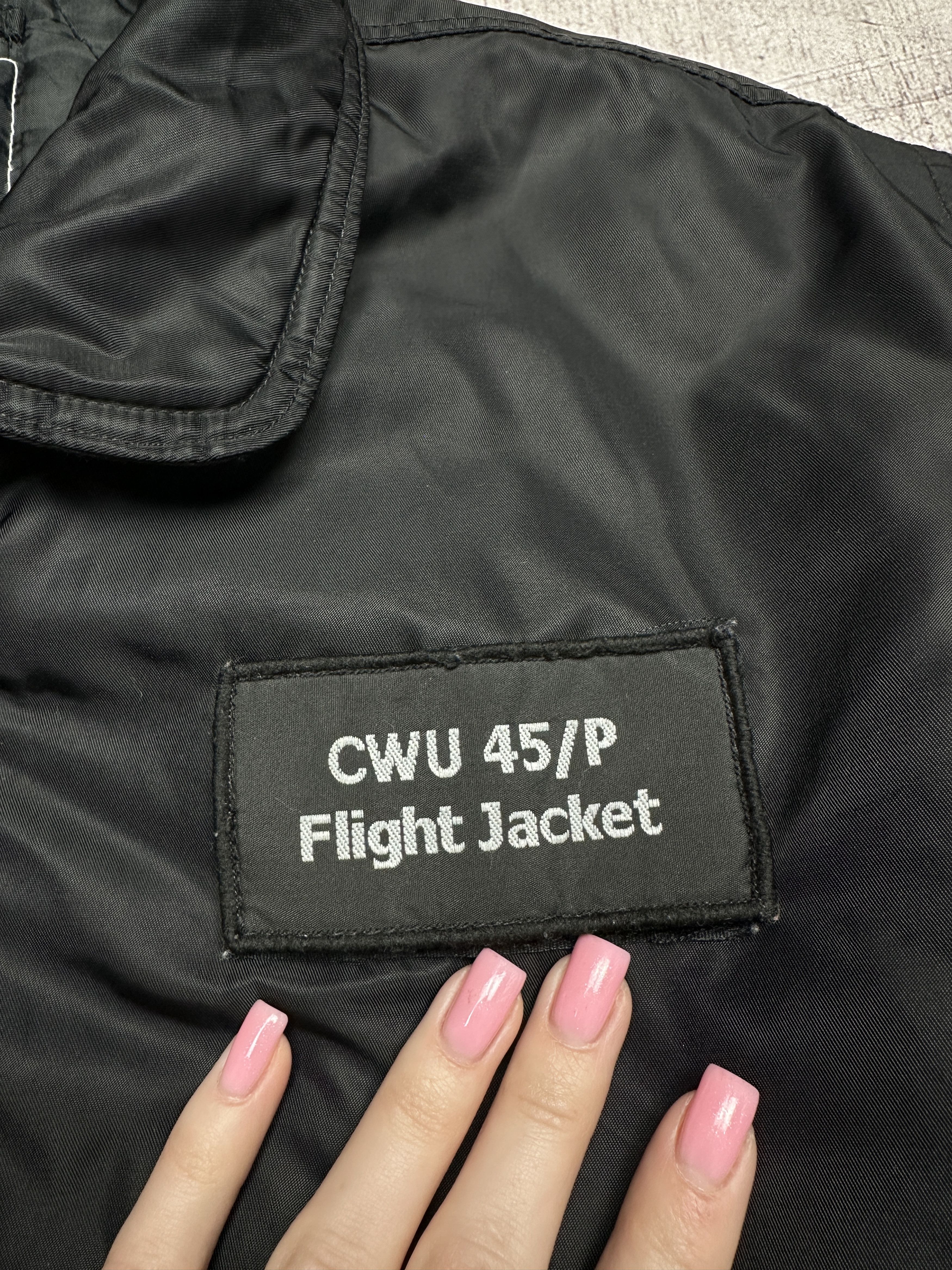 Vintage CWU Bomber Vintage Mens Flyers Jacket MA1 Size US L / EU 52-54 / 3 - 3 Thumbnail