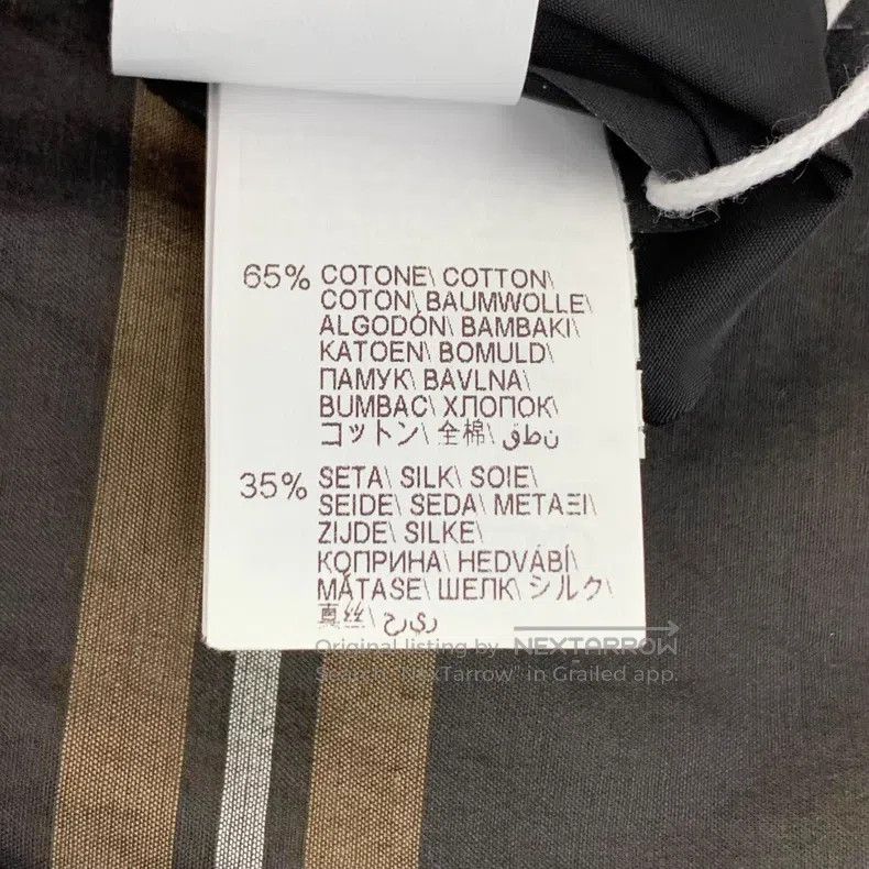 Brunello Cucinelli Brunello Cucinelli Color block vertical striped cotton lap Size XS / US 0-2 / IT 36-38 - 7 Thumbnail
