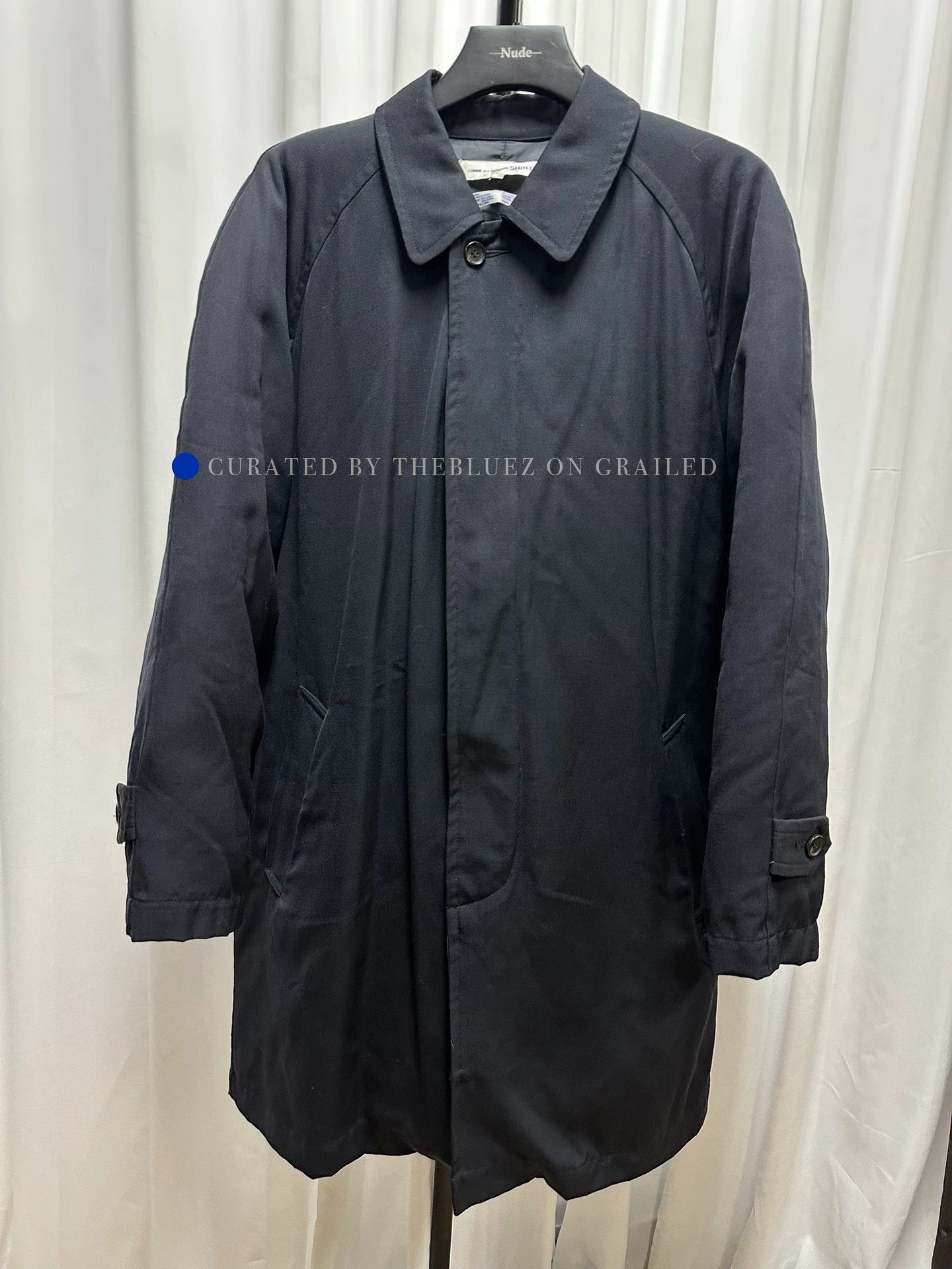 Comme des Garcons SHIRT Black Long Heavy Coat Size M Size US M / EU 48-50 / 2 - 1 Thumbnail