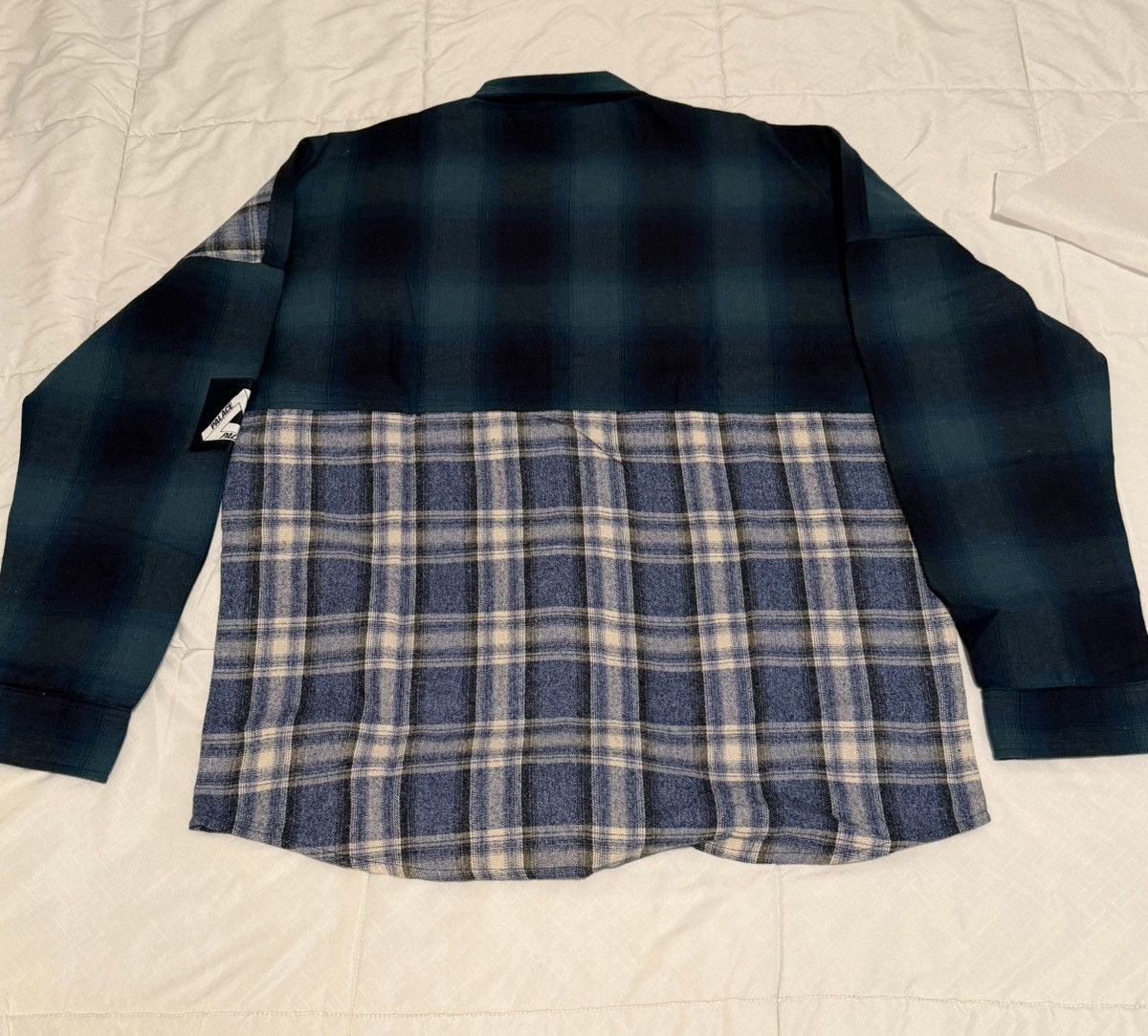 Palace Palace Patchy Flannel Shirt Blue Size L Brand New Size US L / EU 52-54 / 3 - 2 Thumbnail