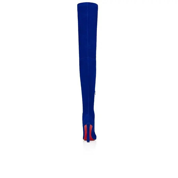 Christian Louboutin o1s1wg111224 Condora botta Alta 100 Veau in Blue Size US 6 / IT 36 - 3 Thumbnail