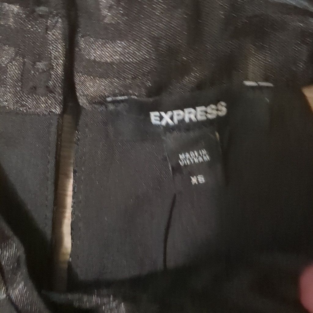 Express Express black sleeveless blouse size XS Size XS / US 0-2 / IT 36-38 - 2 Thumbnail