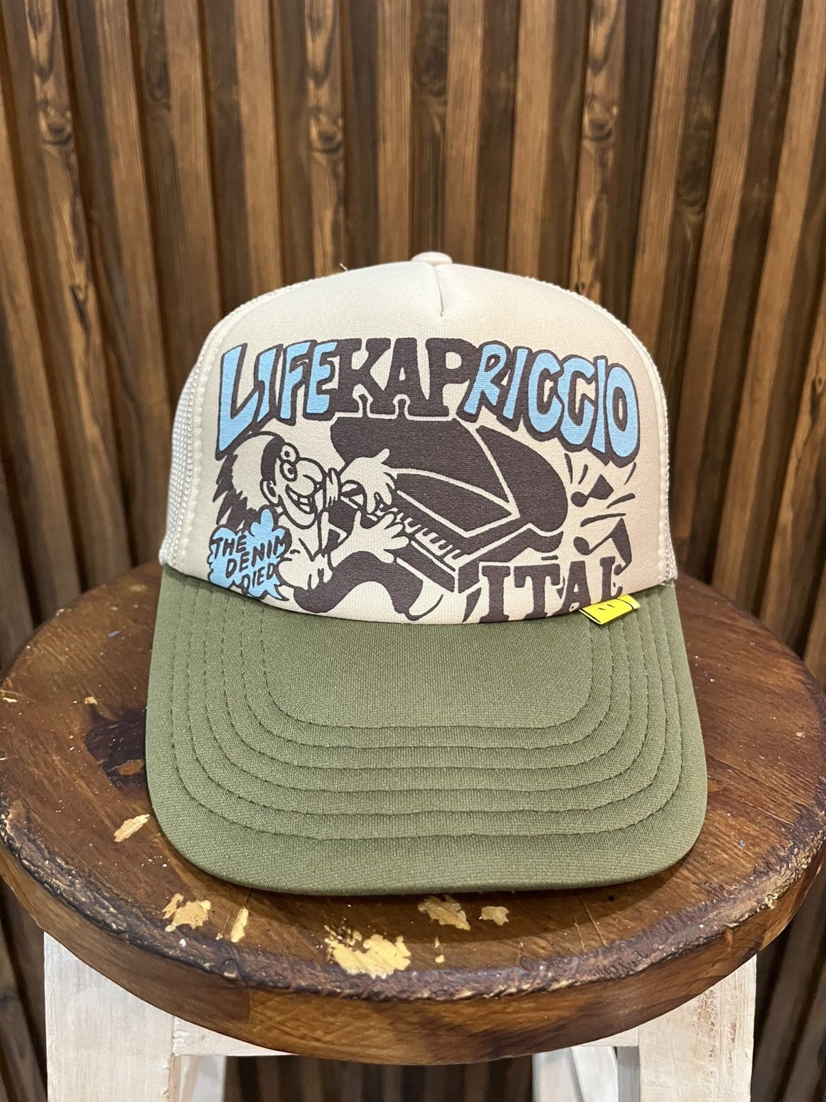 Kapital Kountry Kapital LifeKAPRiccio Trucker Cap Size ONE SIZE - 1 Thumbnail