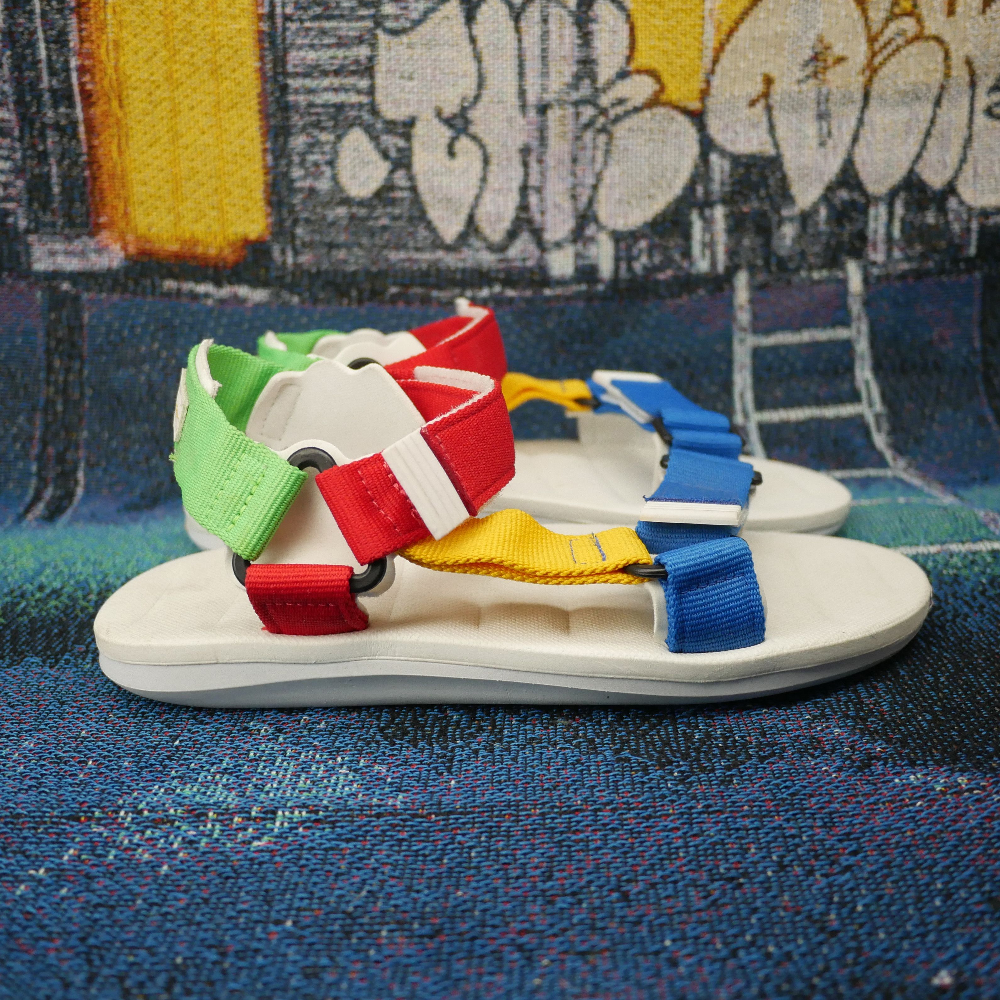 Rider RX Sandals White Blue Red