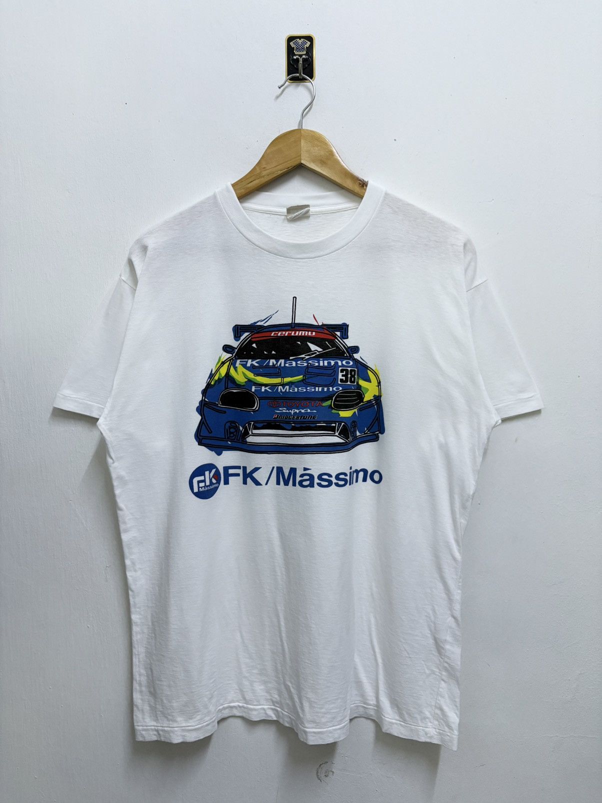 Vintage Rare ! Toyota Supra FK / Massimo ( JGTC ) 1999 T-Shirt Size US L / EU 52-54 / 3 - 1 Thumbnail