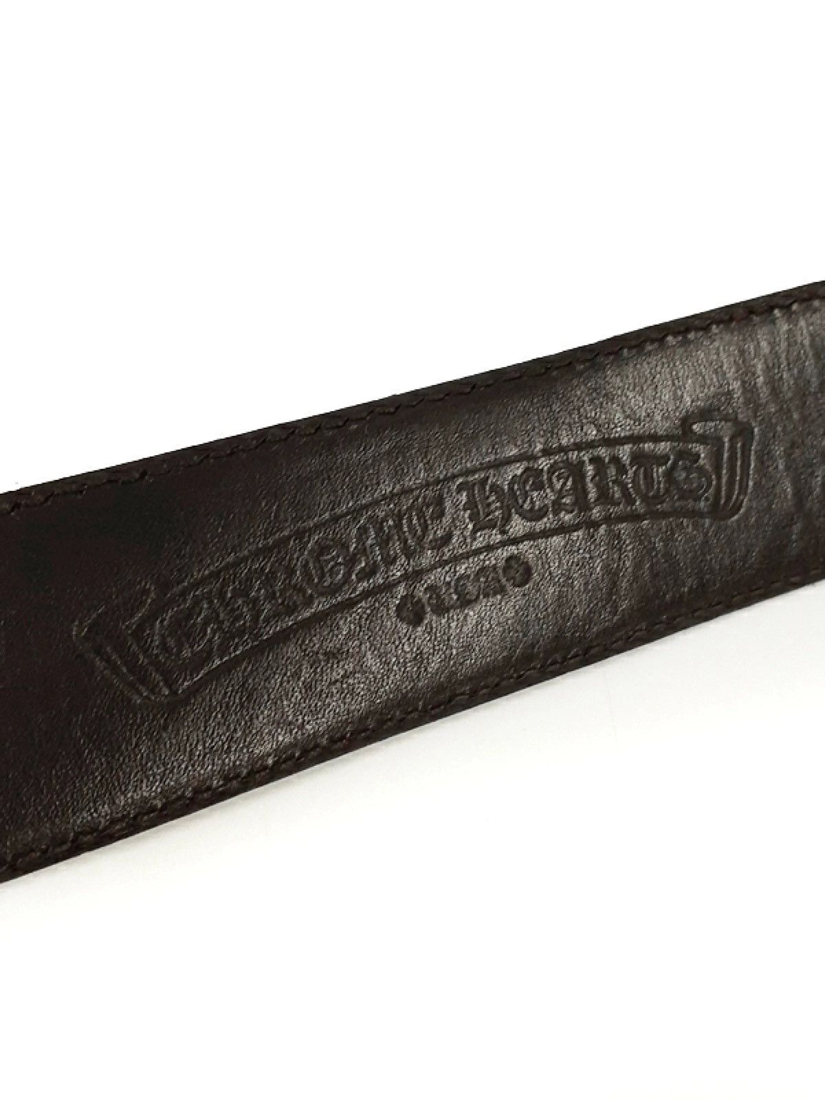 Chrome Hearts 32inch Chrome Hearts BLT CLASSIC 3PC Leather Belt 1.5 Size ONE SIZE - 4 Thumbnail