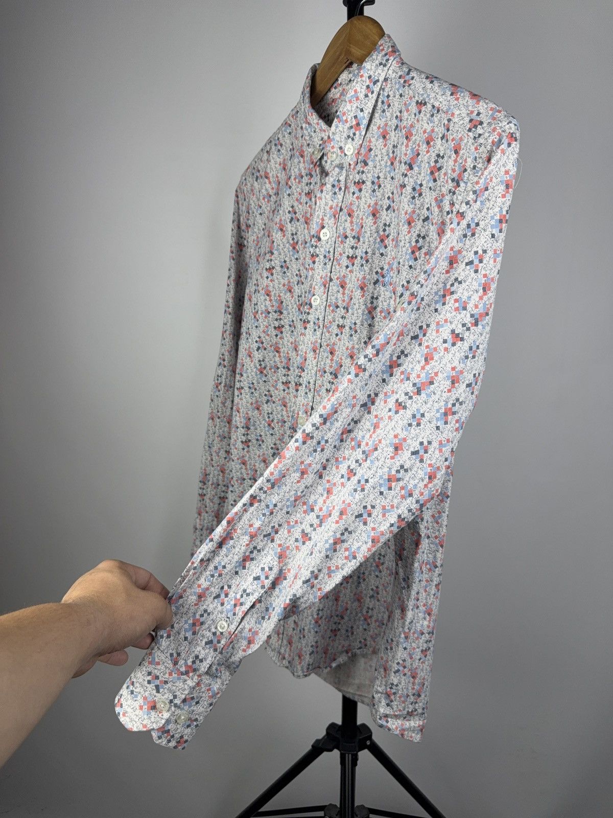 Polo Ralph Lauren Vintage 00s Monogram Print Polo Ralph Lauren PRL Shirt Size US M / EU 48-50 / 2 - 3 Thumbnail