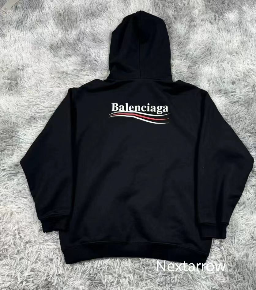 Balenciaga Balenciaga Cola Wave Hoodie 2410-Nextarrow Size US XS / EU 42 / 0 - 2 Thumbnail