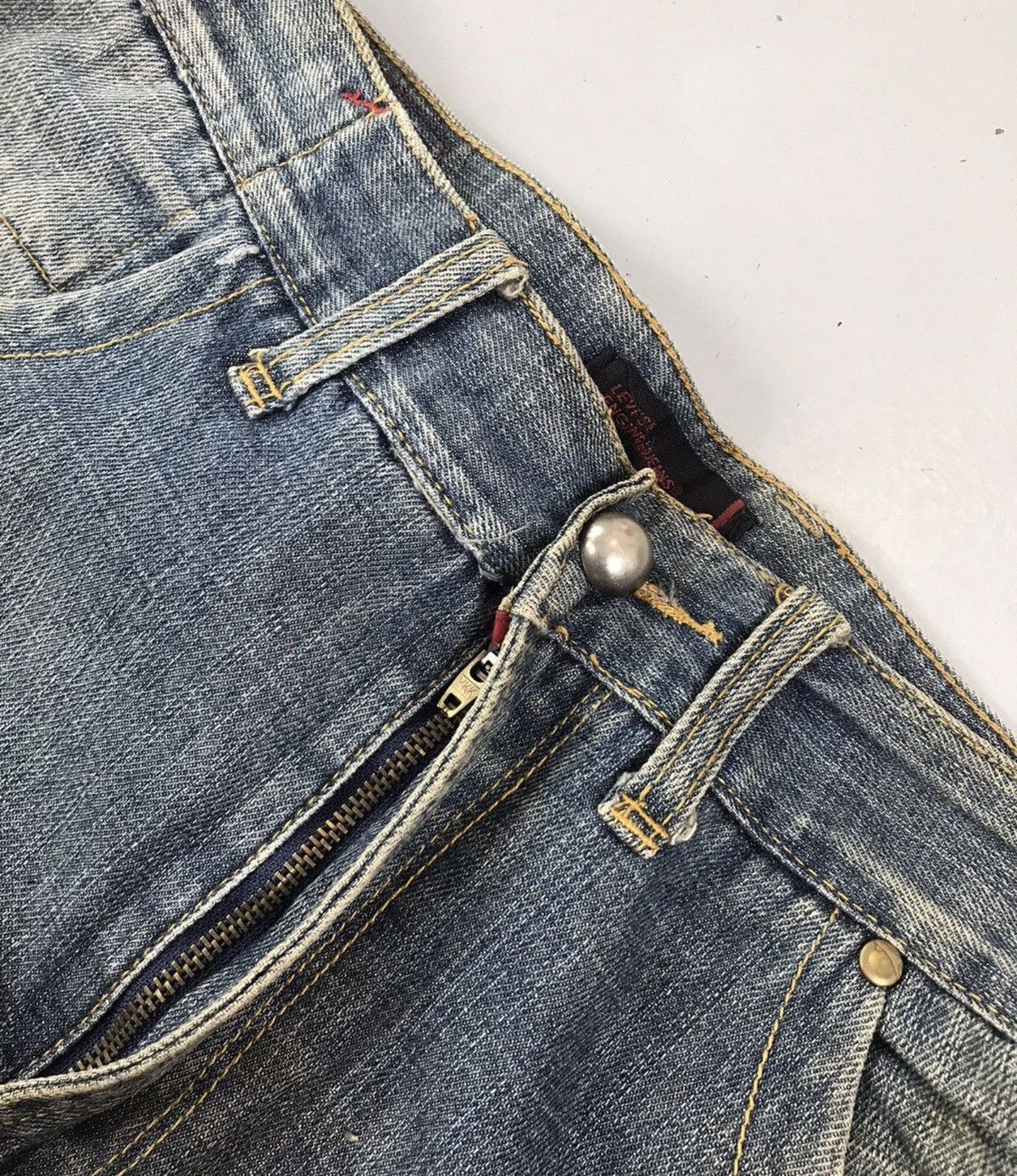 Levi's Vintage Levi’s buckle belt denim Size US 34 / EU 50 - 5 Thumbnail