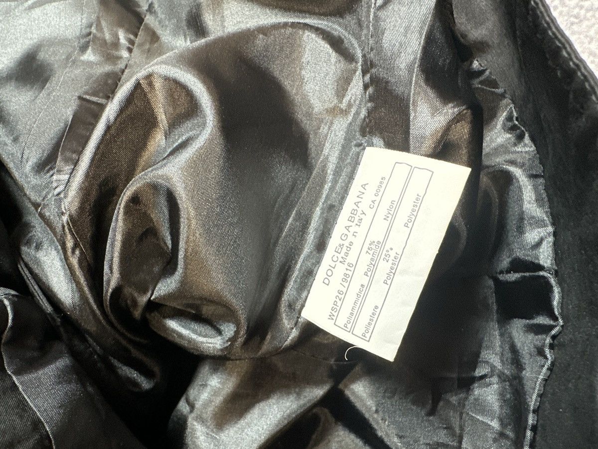 Dolce & Gabbana Y2K vintage Dolce&Gabbana jacket zip up Streetwear Rare VTg Size L / US 10 / IT 46 - 4 Thumbnail