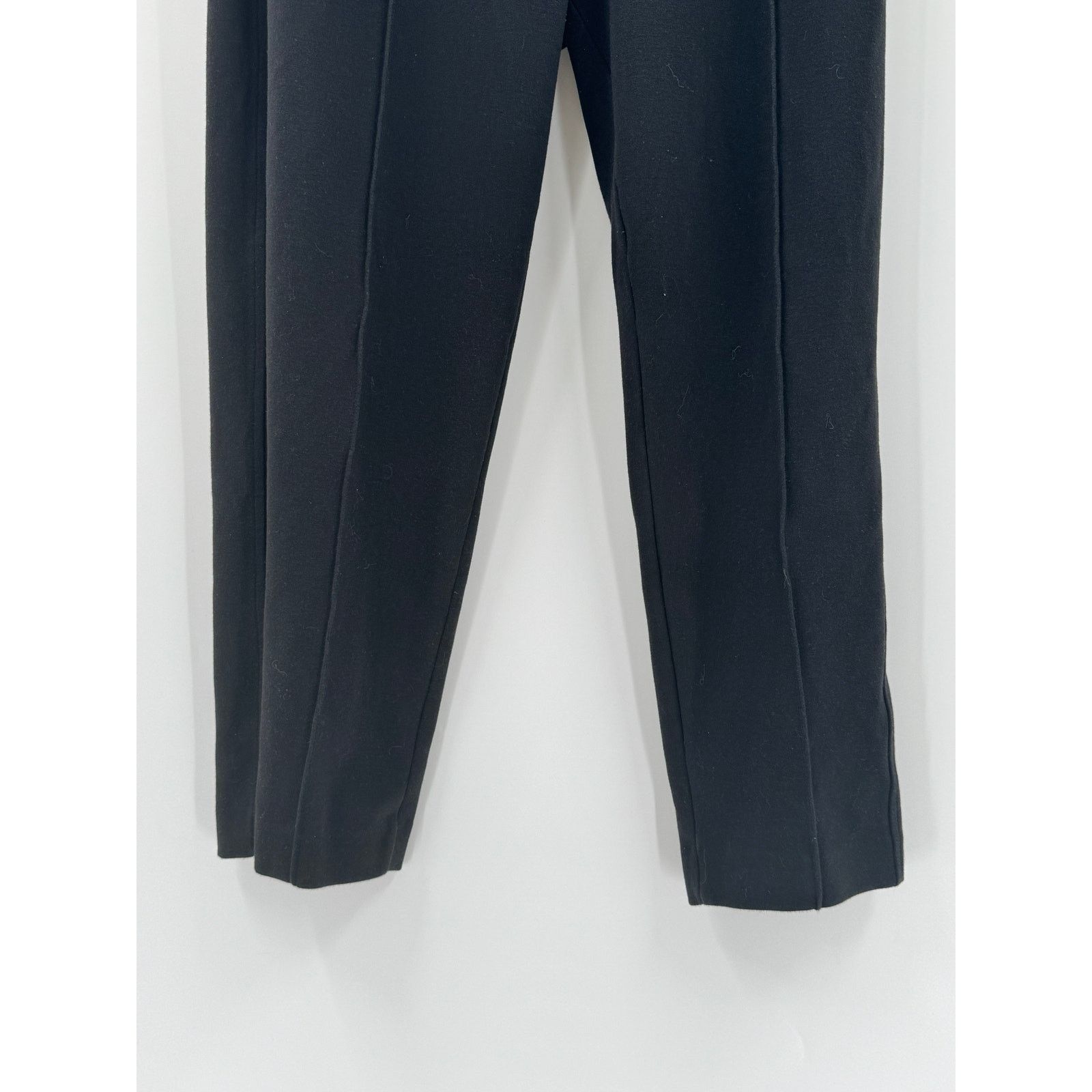 Everlane Everlane Slow Fashion Black Corp Pants Large Pleated Comfy Size 32" / US 10 / IT 46 - 2 Thumbnail