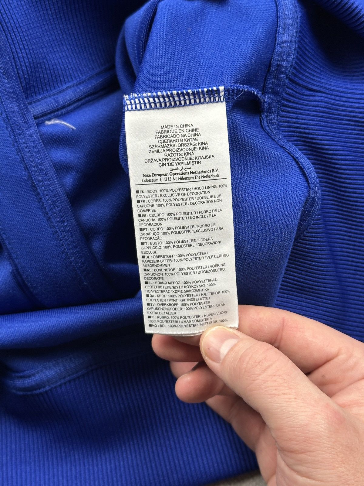 Nike Nike Sportswear Full Zip Hoodie Blue Tech Fleece Style Size US M / EU 48-50 / 2 - 9 Thumbnail