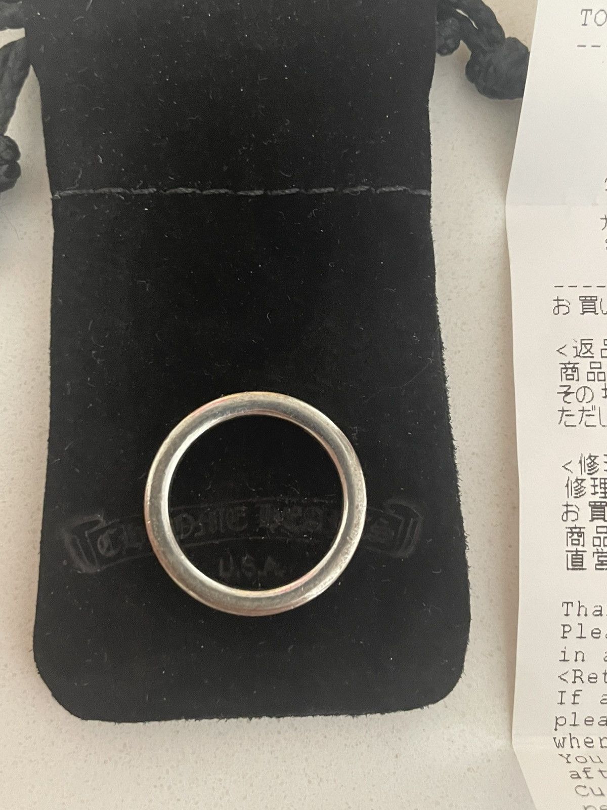 Chrome Hearts Chrome hearts spacer ring size 7/8 Size ONE SIZE - 2 Thumbnail