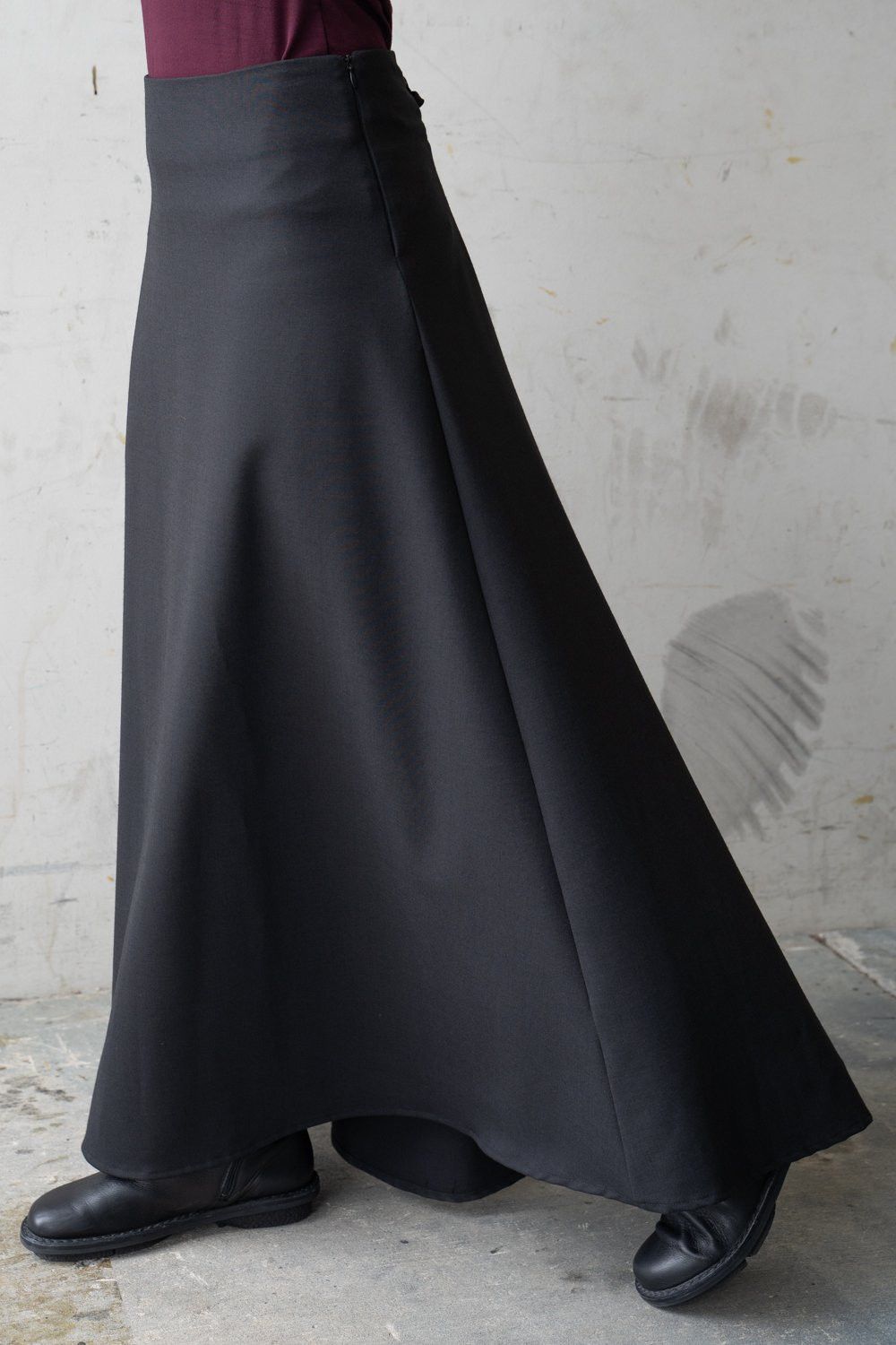 Other FLUID Long A-Line Skirt Size 32" / US 10 / IT 46 - 4 Thumbnail